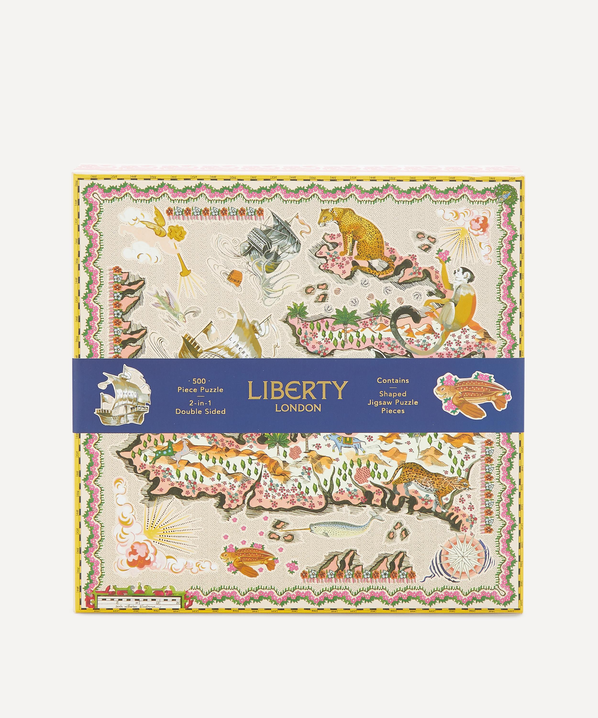 Maxine 500 Piece Double Sided Jigsaw Puzzle Liberty