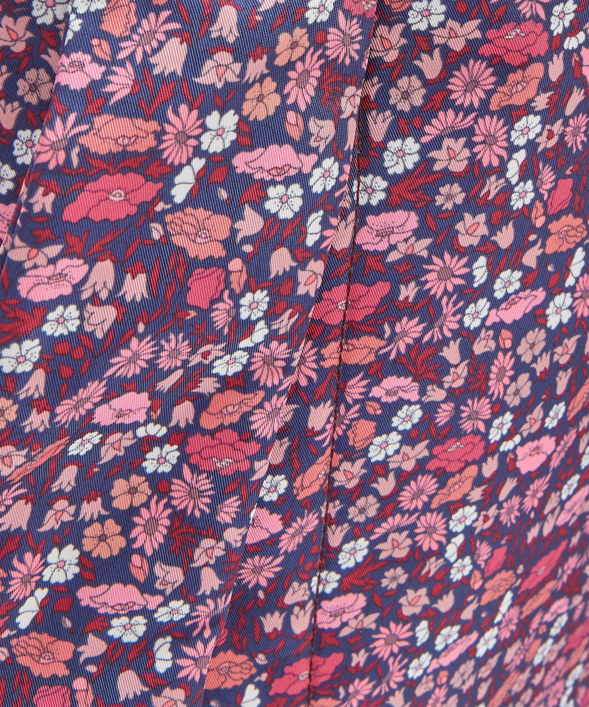 Shop Liberty Women's Print With Purpose Regenerated Reversible Twilly Tote Bag In Burgundy