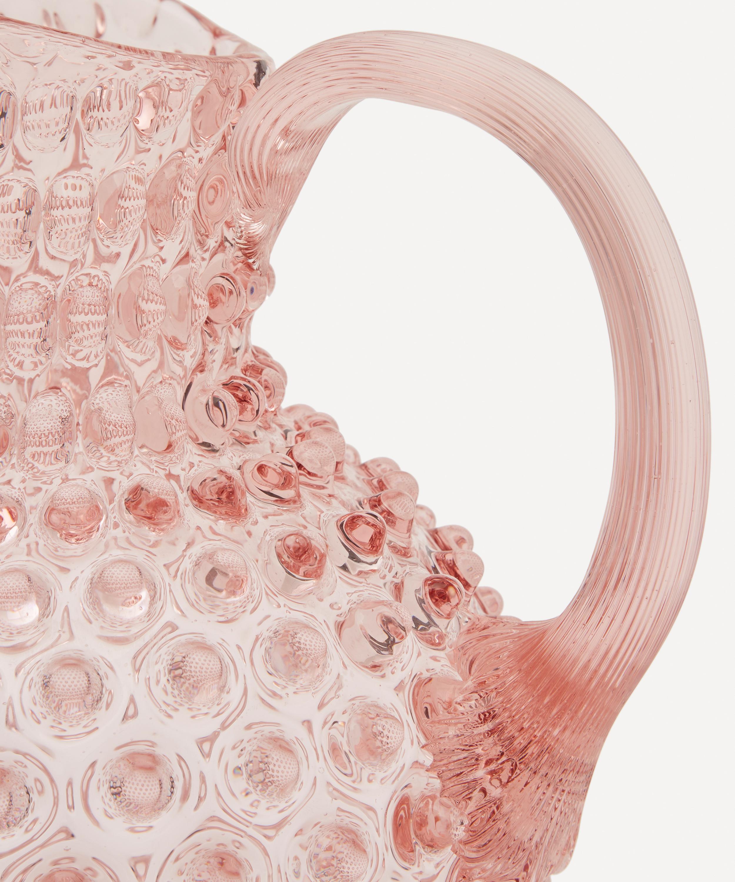 Klimchi Large Hobnail Jug In Rosaline