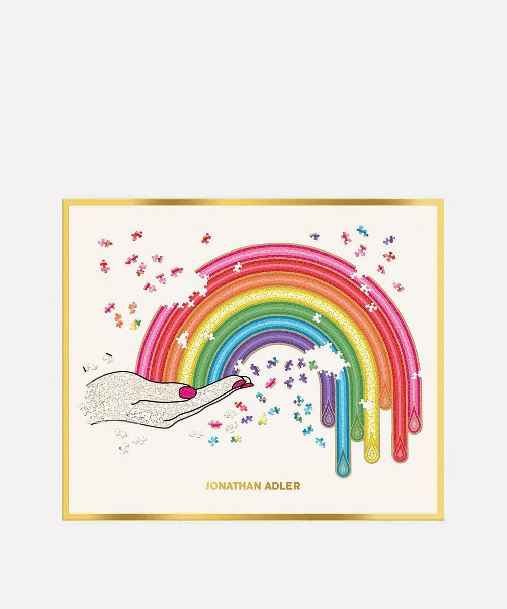 Abrams And Chronicle Books Jonathan Adler 750-piece Rainbow Hand Puzzle In Multicoloured