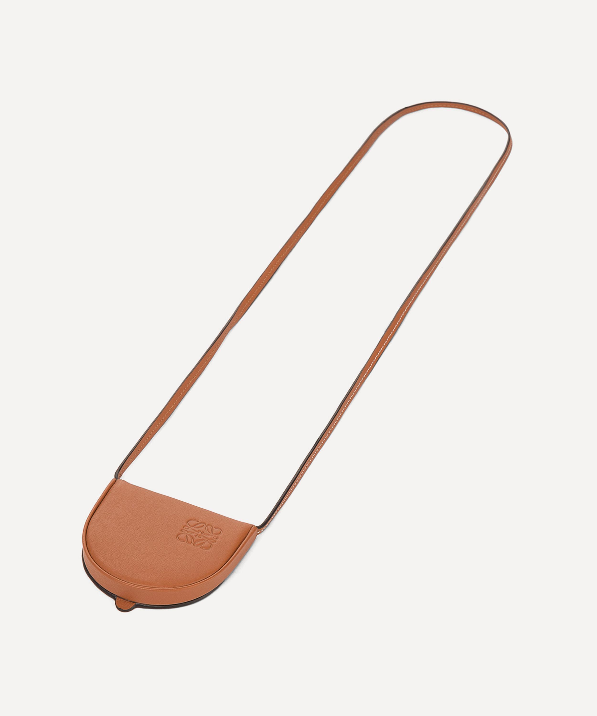 LOEWE LOEWE WOMEN'S MINI HEEL LEATHER POUCH 000717055