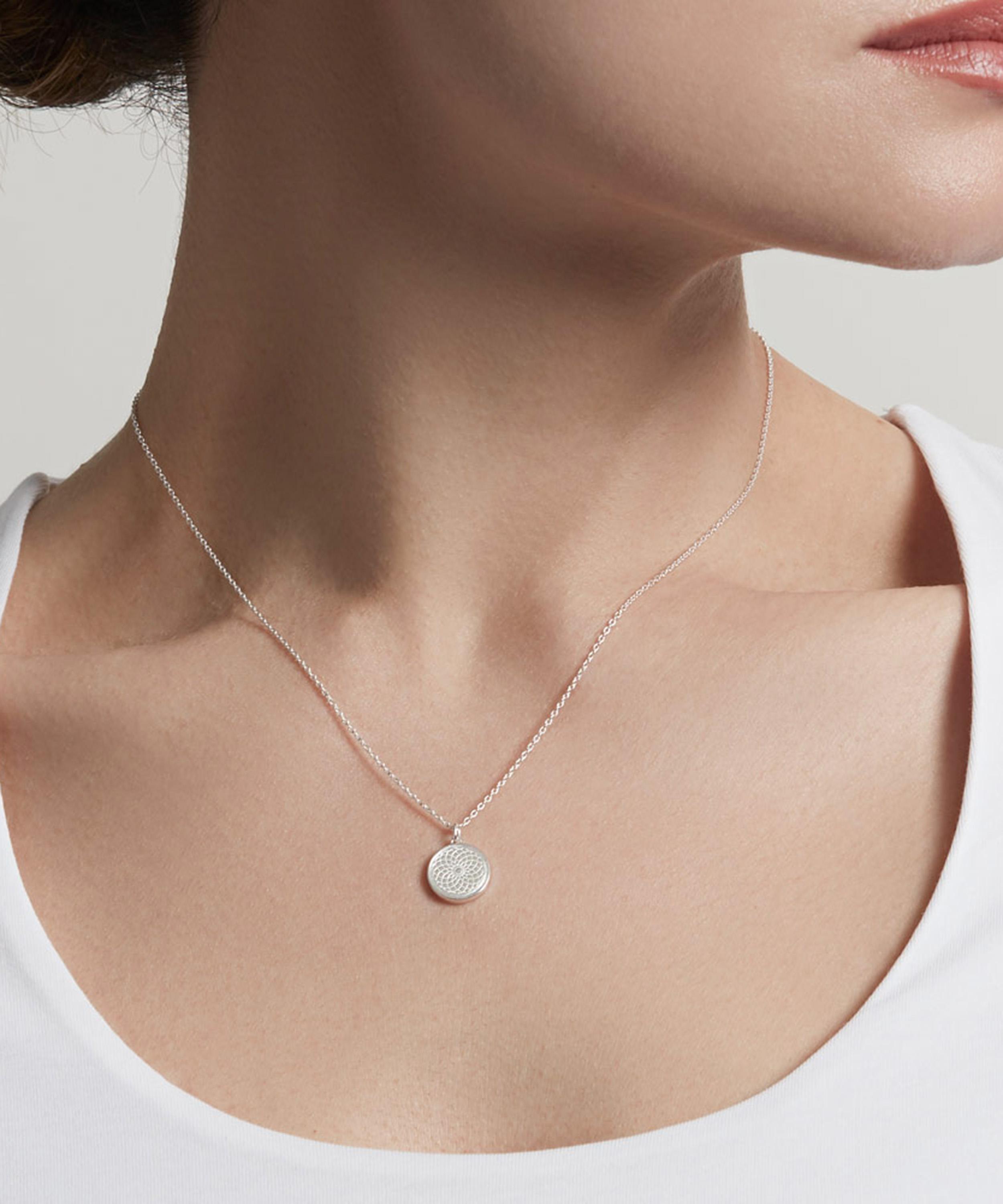 Shop Astley Clarke Gold Plated Vermeil Silver Celestial Radial Pendant Necklace