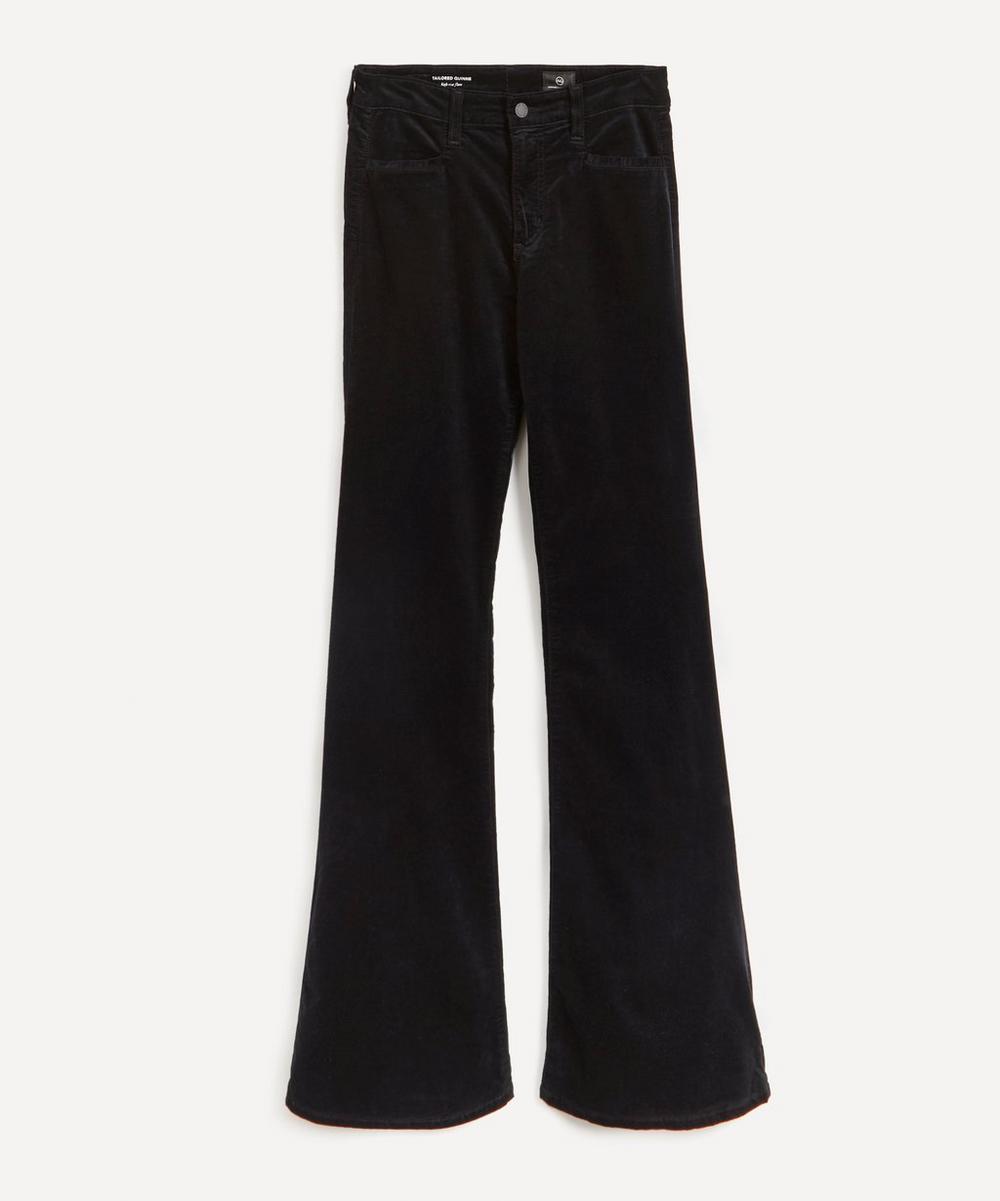 Quinne Tailored High-Rise Flared Trousers | Liberty