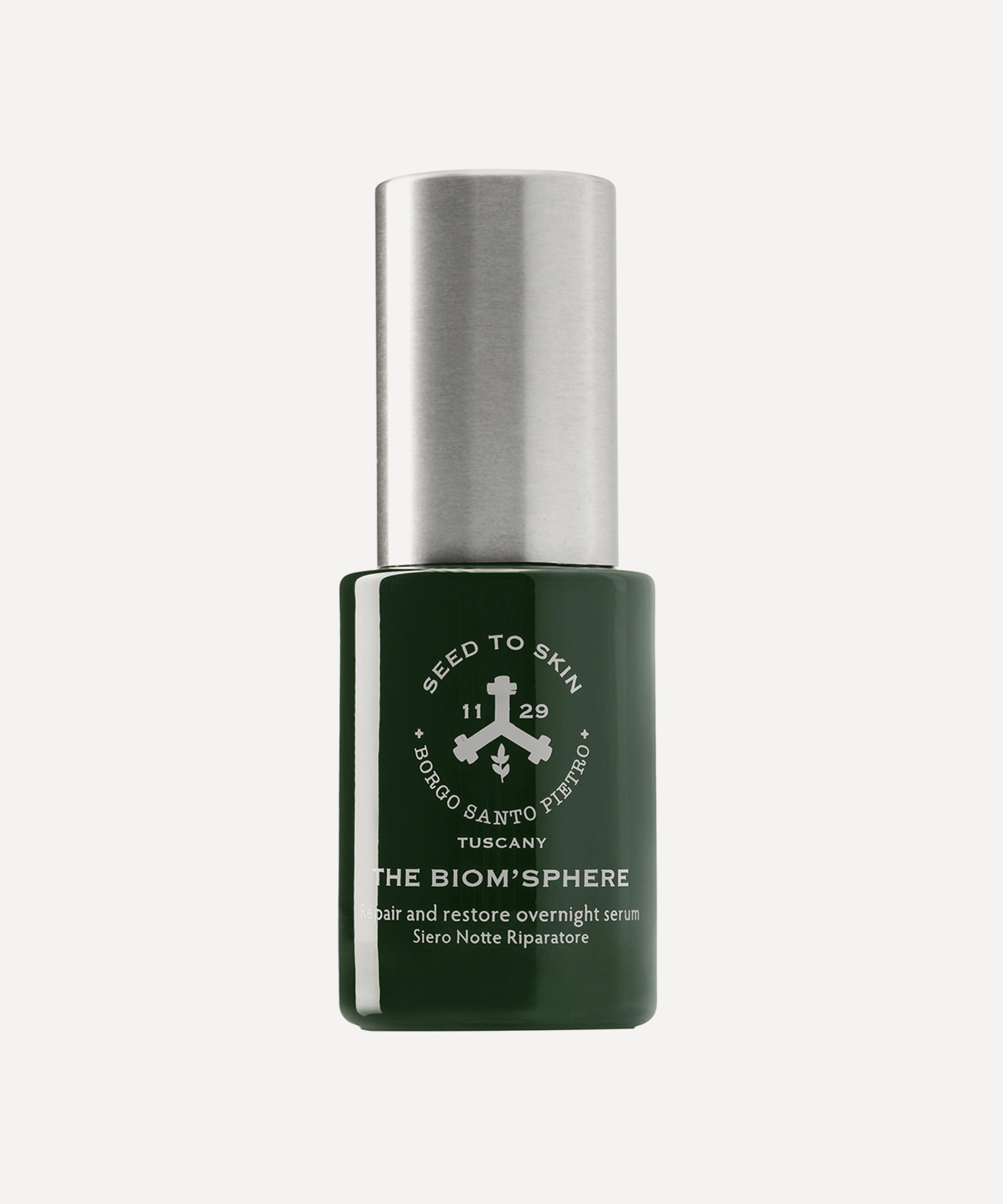 SEED TO SKIN SEED TO SKIN THE BIOM'SPHERE REPAIR AND RESTORE OVERNIGHT SERUM 30ML