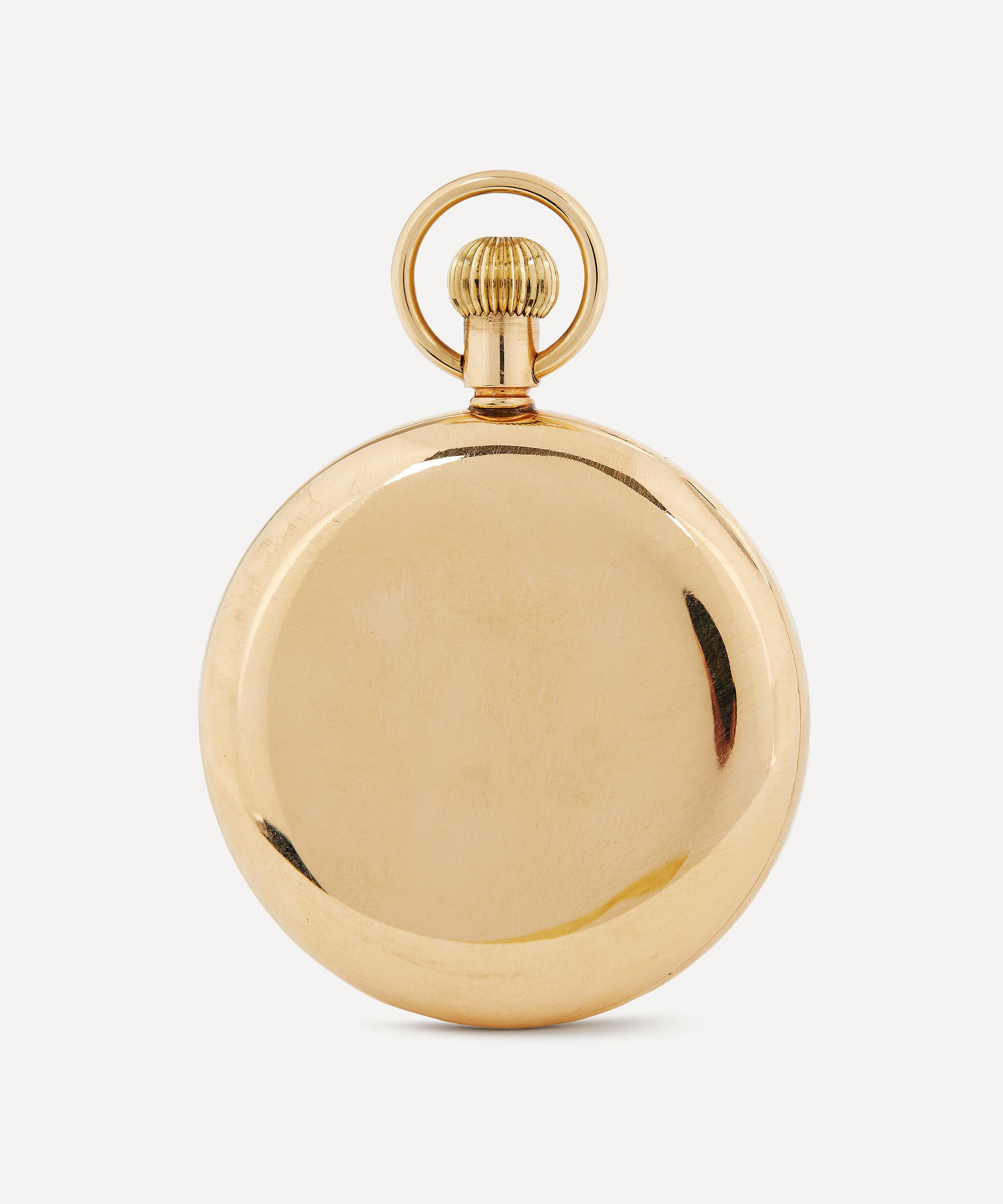 Shop Designer Vintage Mens 1930s J. W. Benson 9ct. Gold Pocket Watch