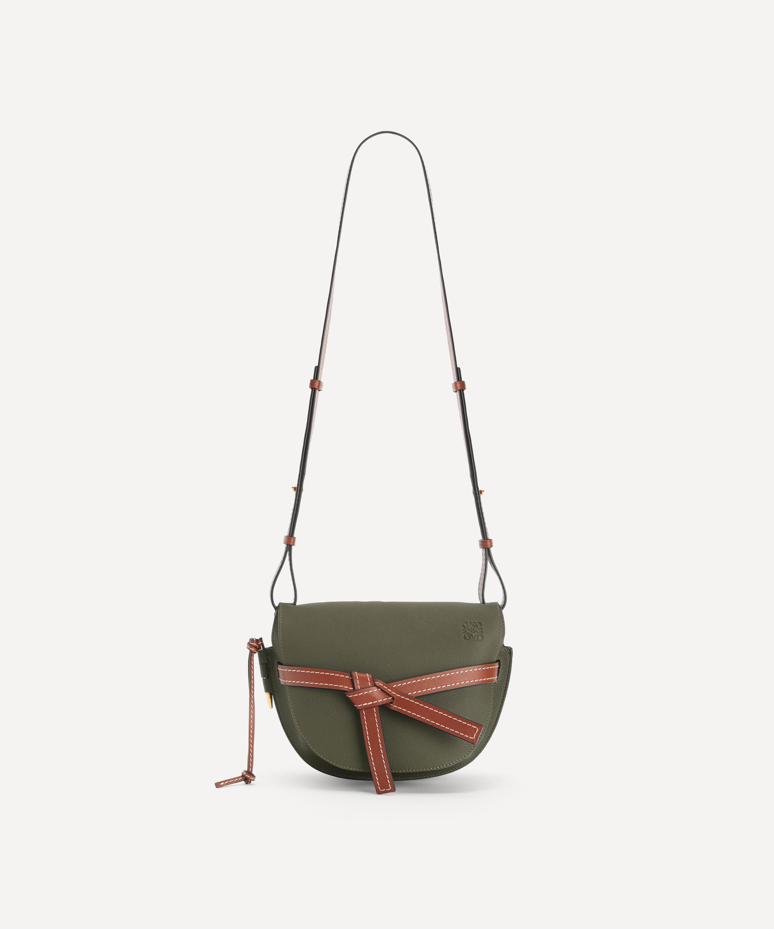 LOEWE LOEWE WOMEN'S SMALL GATE LEATHER CROSS-BODY BAG