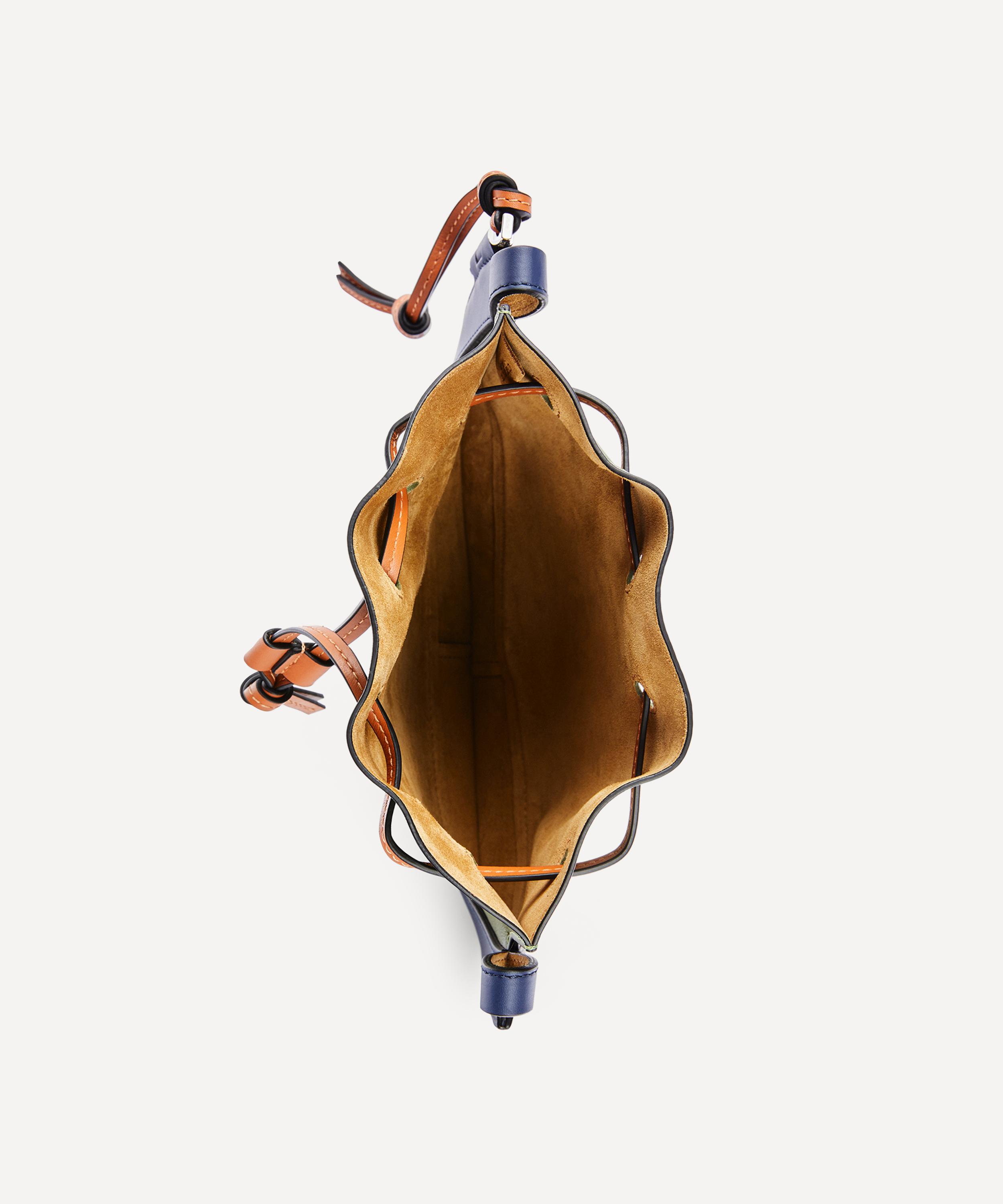 LOEWE LOEWE WOMEN'S SMALL HORSESHOE LEATHER SADDLE BAG