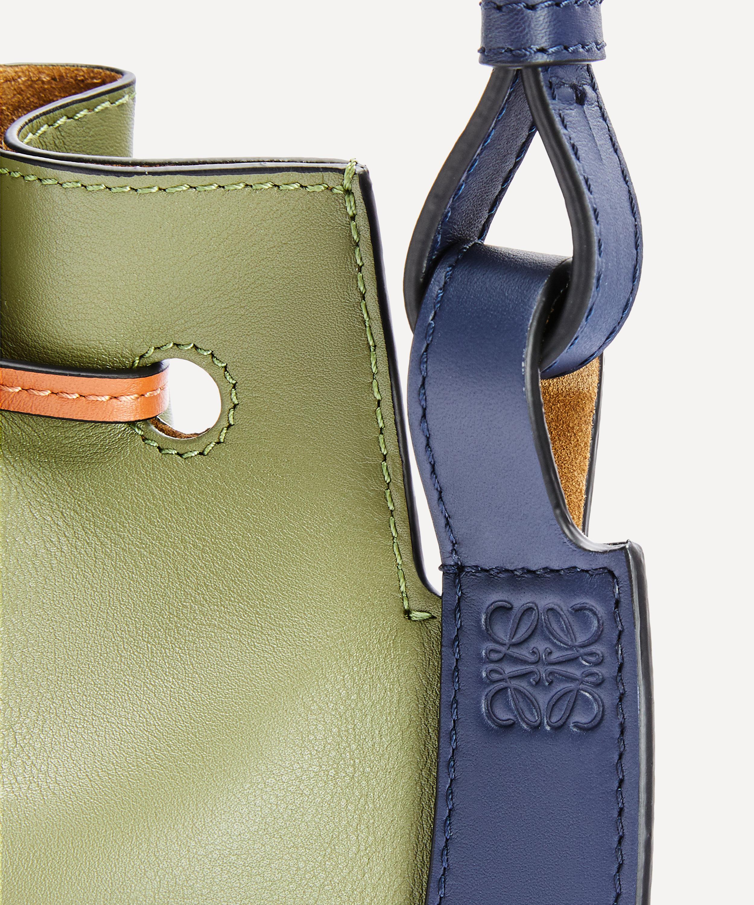 LOEWE LOEWE WOMEN'S SMALL HORSESHOE LEATHER SADDLE BAG