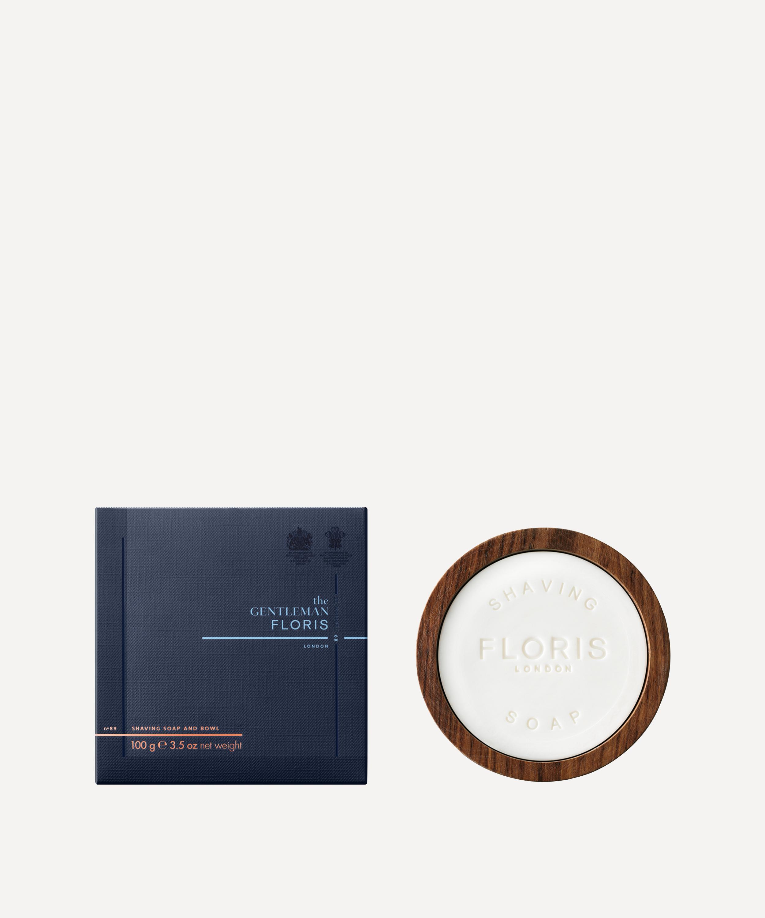 FLORIS LONDON FLORIS LONDON MENS THE GENTLEMAN FLORIS NO.89 ELITE SHAVING SOAP & BOWL 100G