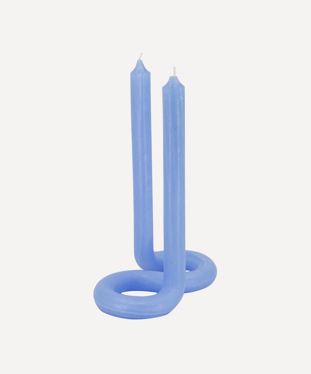 Lex Pott - Twist Candle Light Blue image number 0