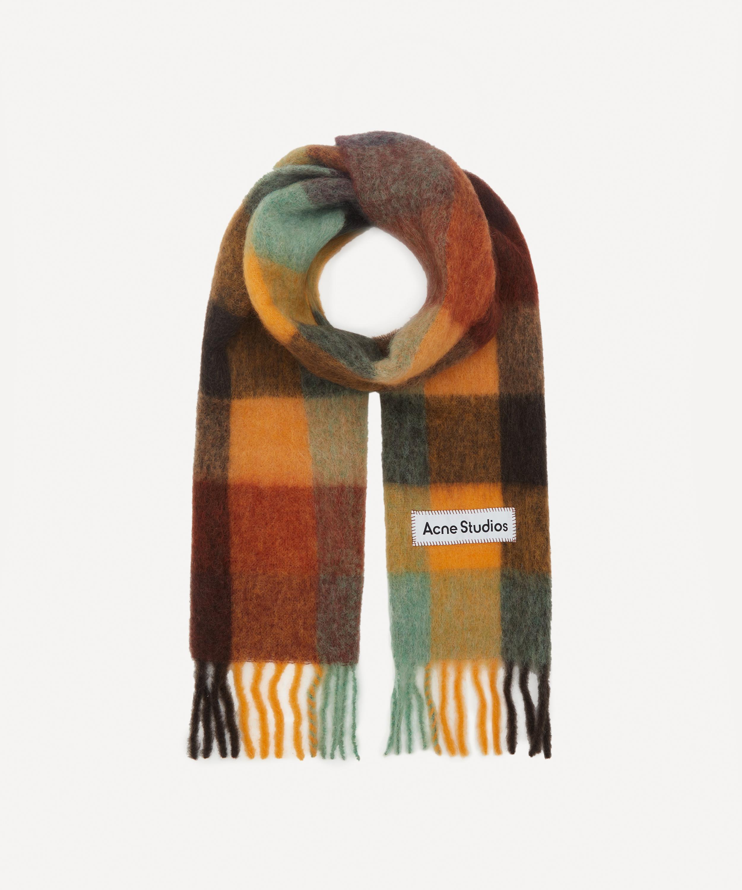 Acne Studios Acne Large Check Scarf