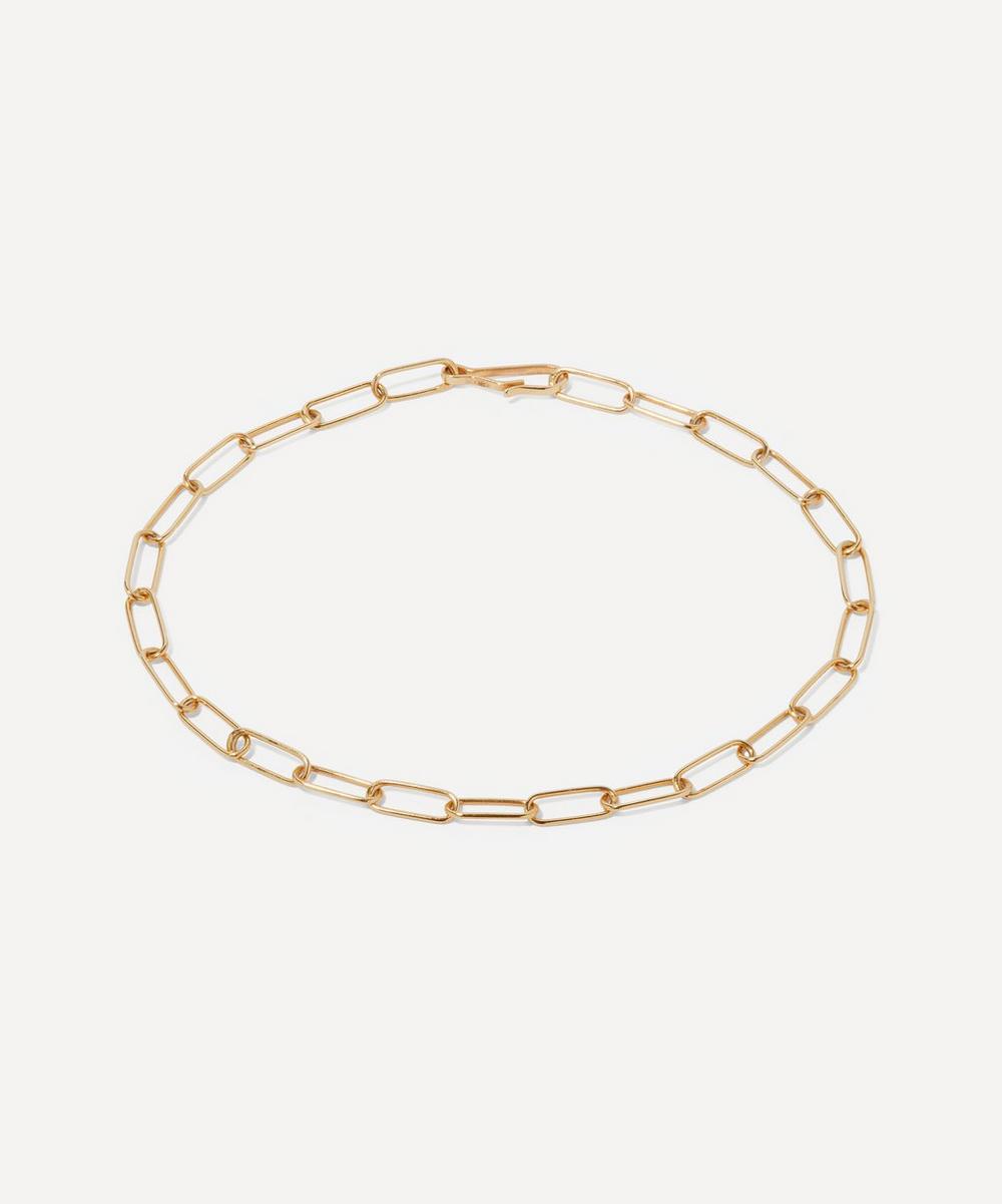 Annoushka - 14ct Gold Mini Cable Chain Large Bracelet