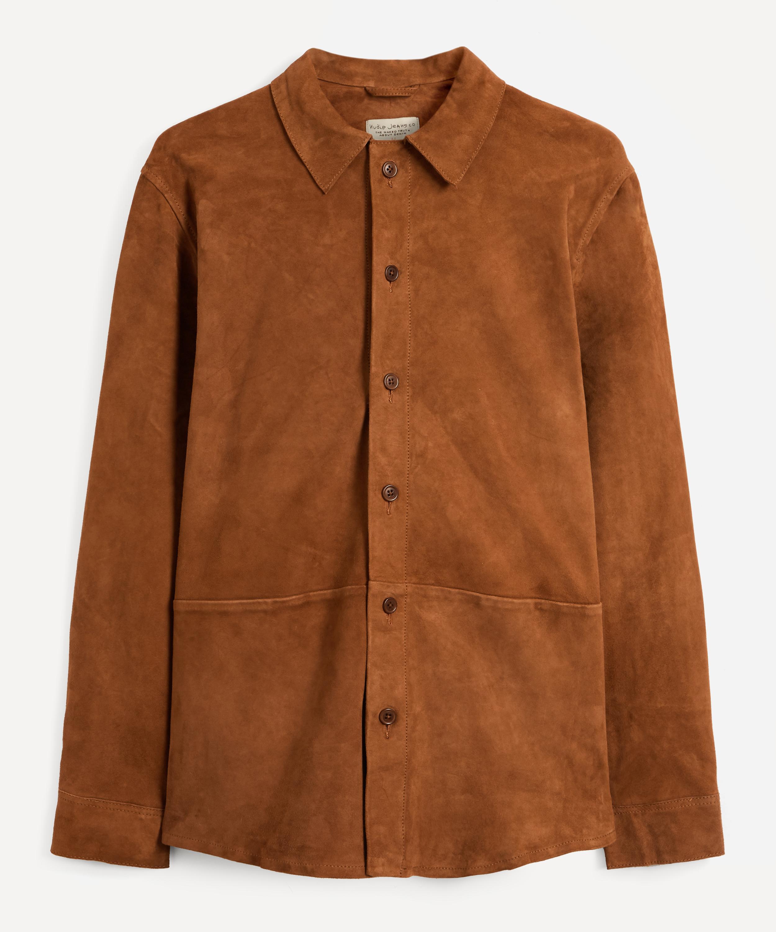 NUDIE JEANS HUGO SUEDE SHIRT