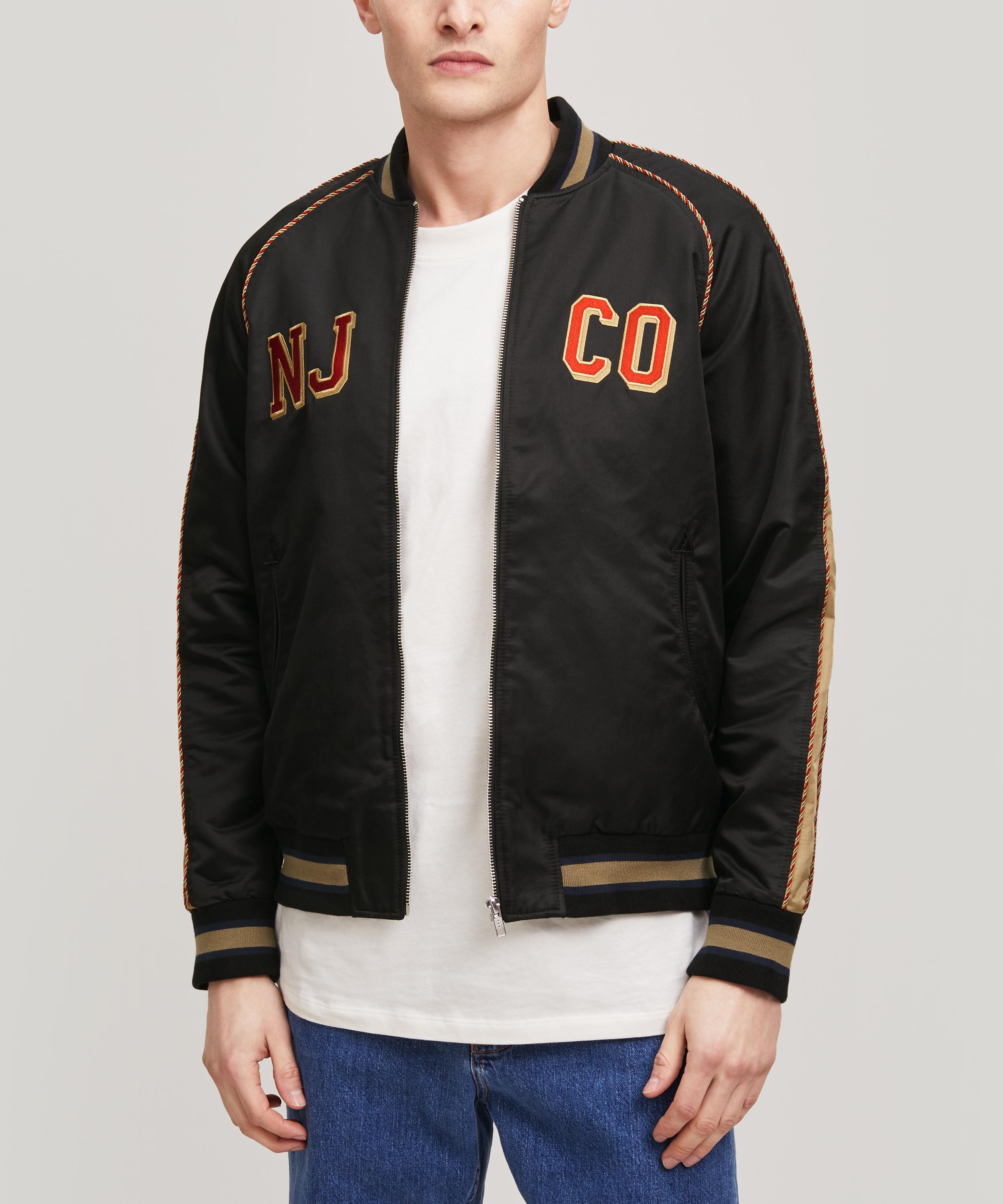 NUDIE JEANS MARK SOUVENIR BOMBER JACKET