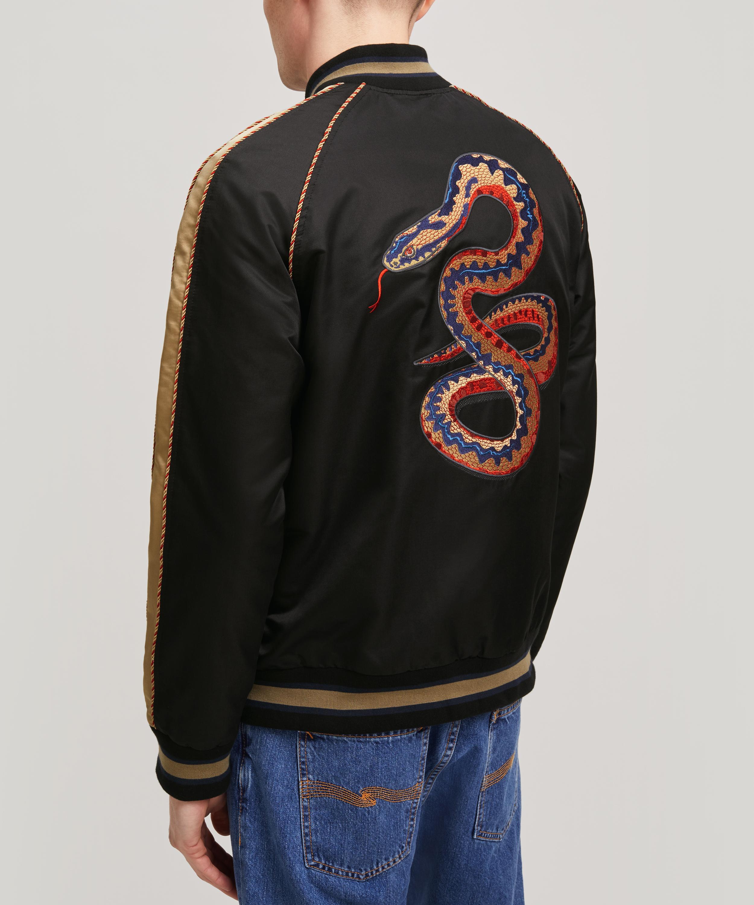 NUDIE JEANS MARK SOUVENIR BOMBER JACKET