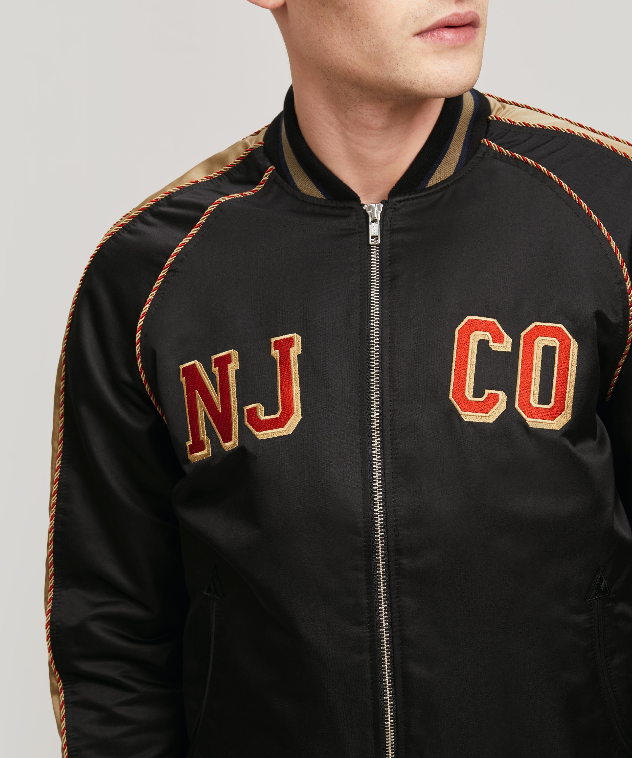 NUDIE JEANS MARK SOUVENIR BOMBER JACKET