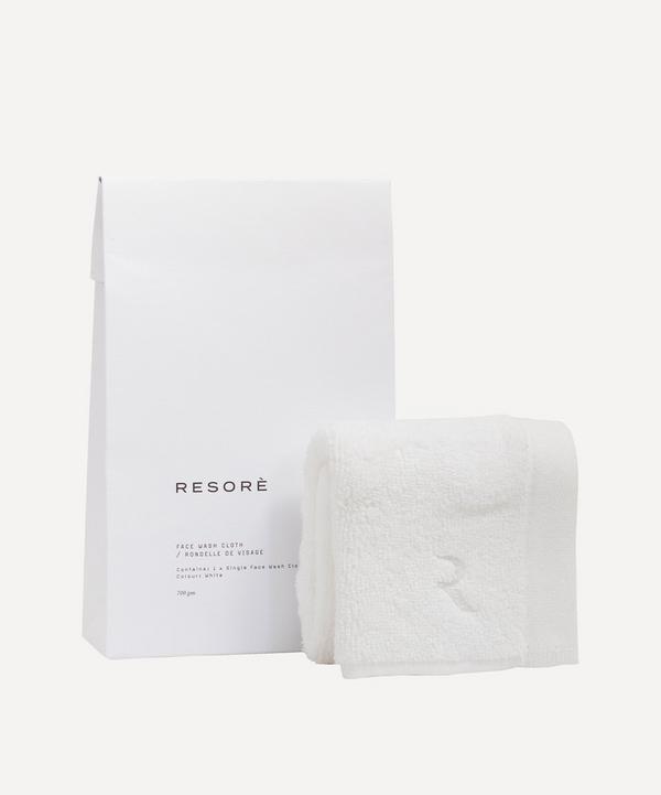 Resorè - Face Towel in White