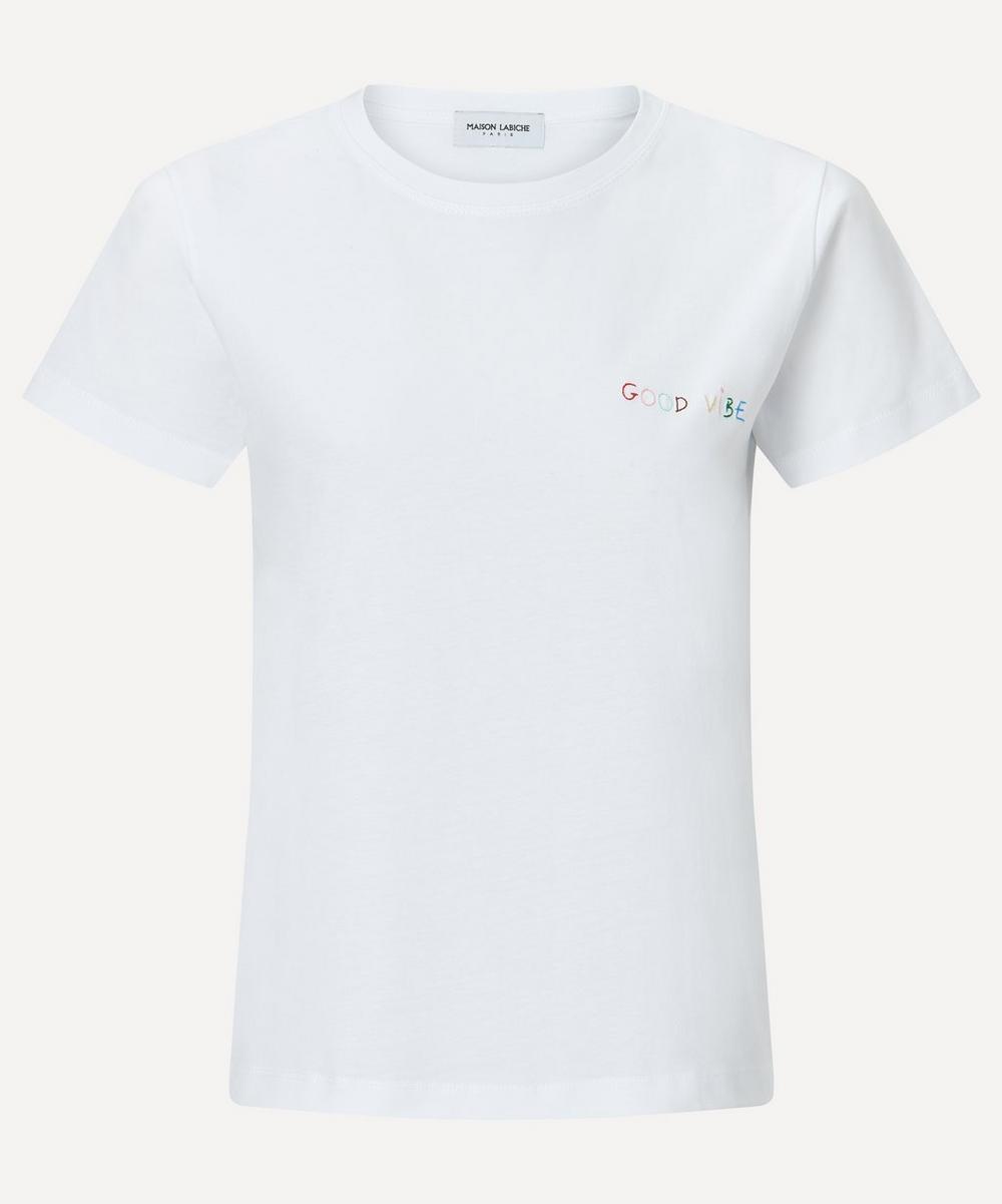 Maison Labiche - Good Vibe Crew-Neck Organic Cotton T-Shirt