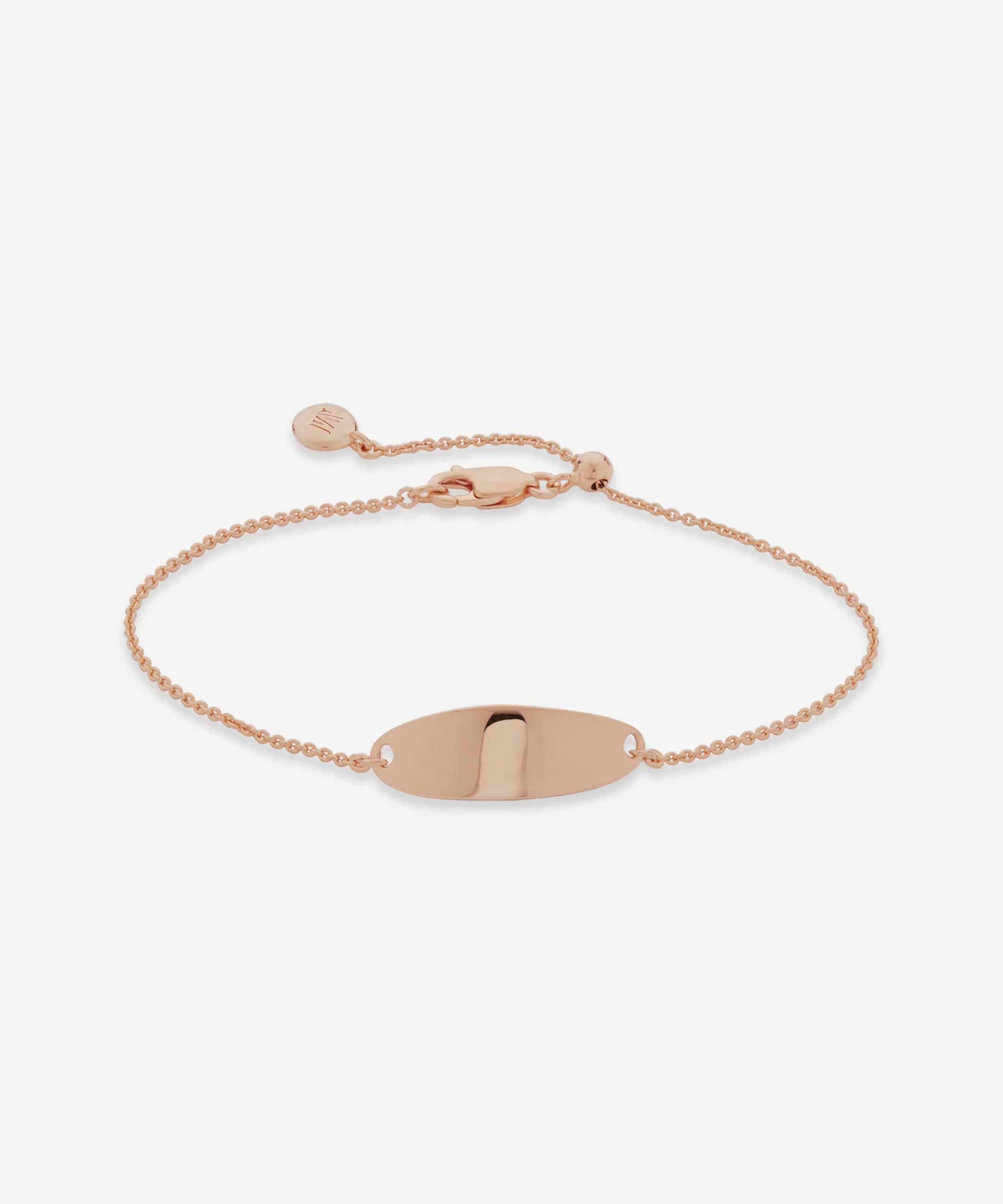 Monica Vinader Rose Gold Plated Vermeil Silver Nura Tiny Fine Chain Bracelet In Rose Gold