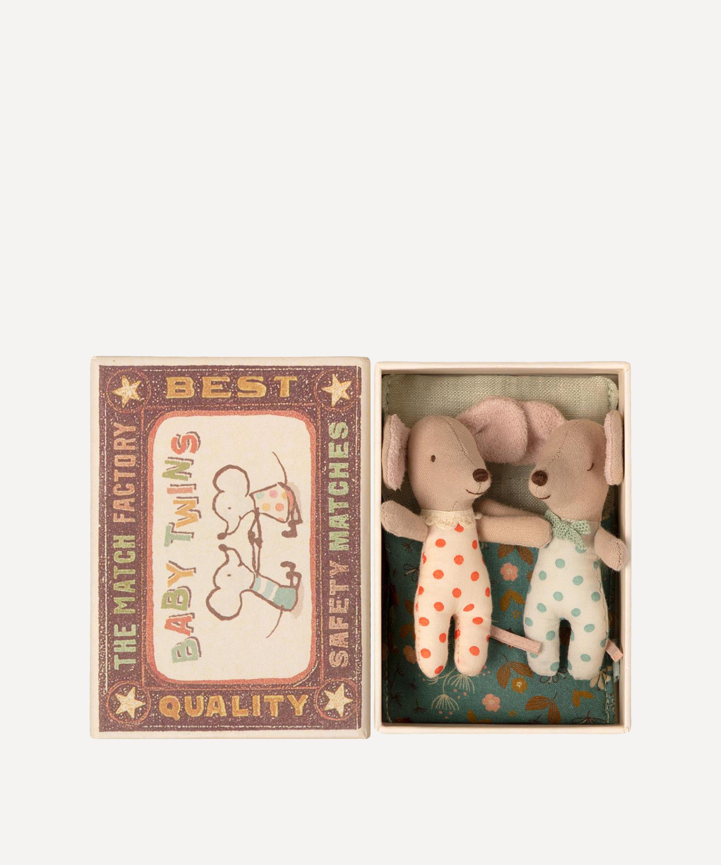 Maileg Mice Twins In Matchbox Toy ModeSens
