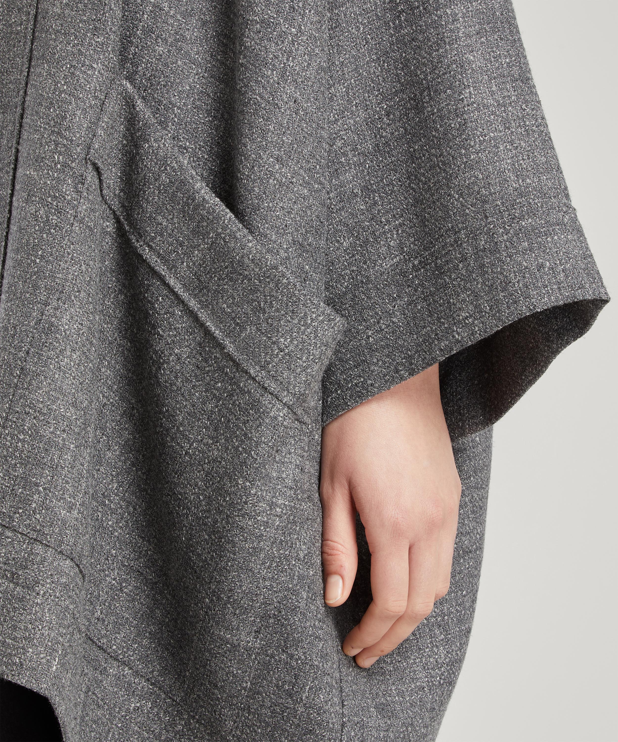 ESKANDAR ESKANDAR WOMEN'S PLEATED OPEN WOOL-BLEND JACKET 000725958