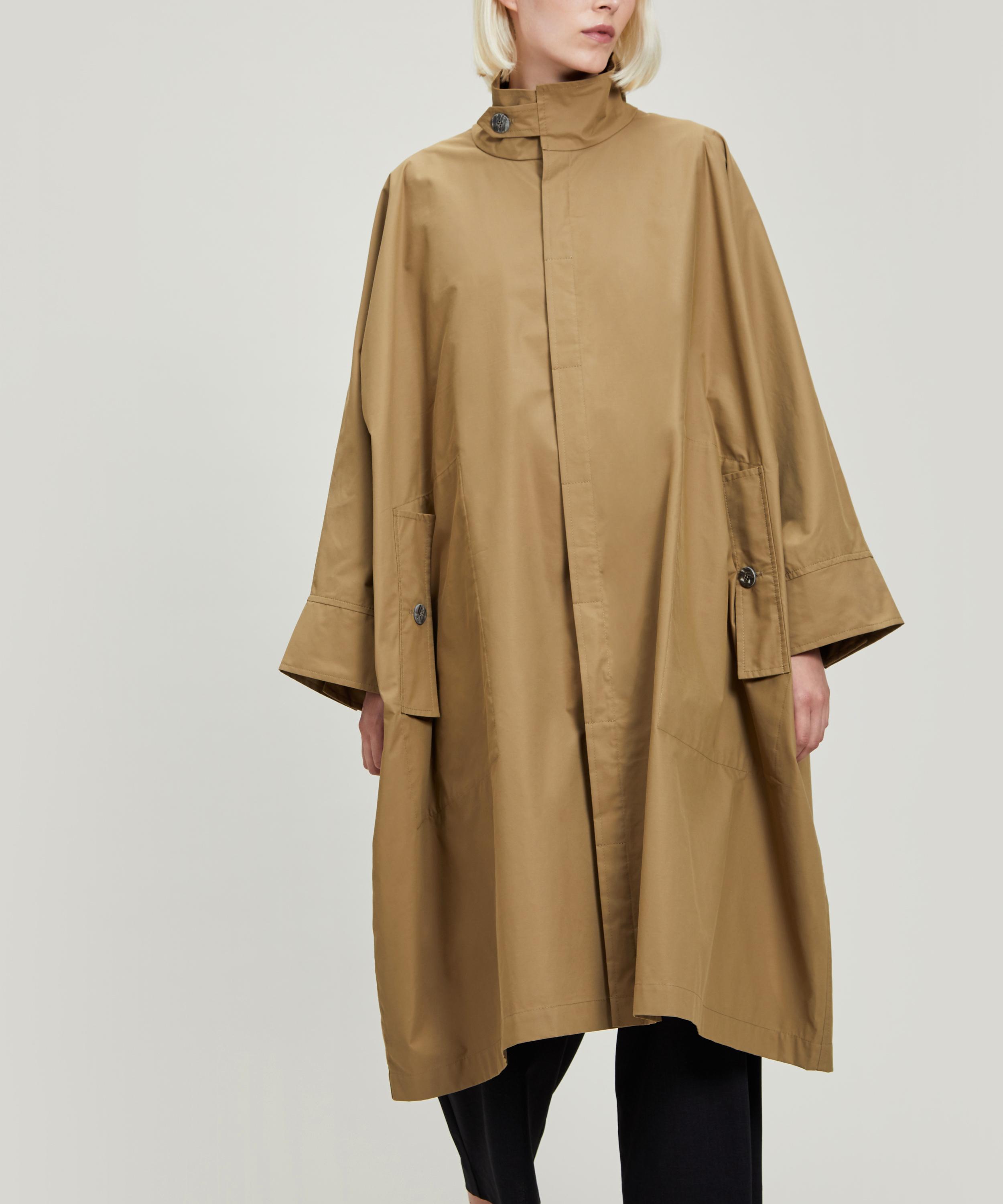Shop Eskandar Women's Lightweight Raincoat In Black