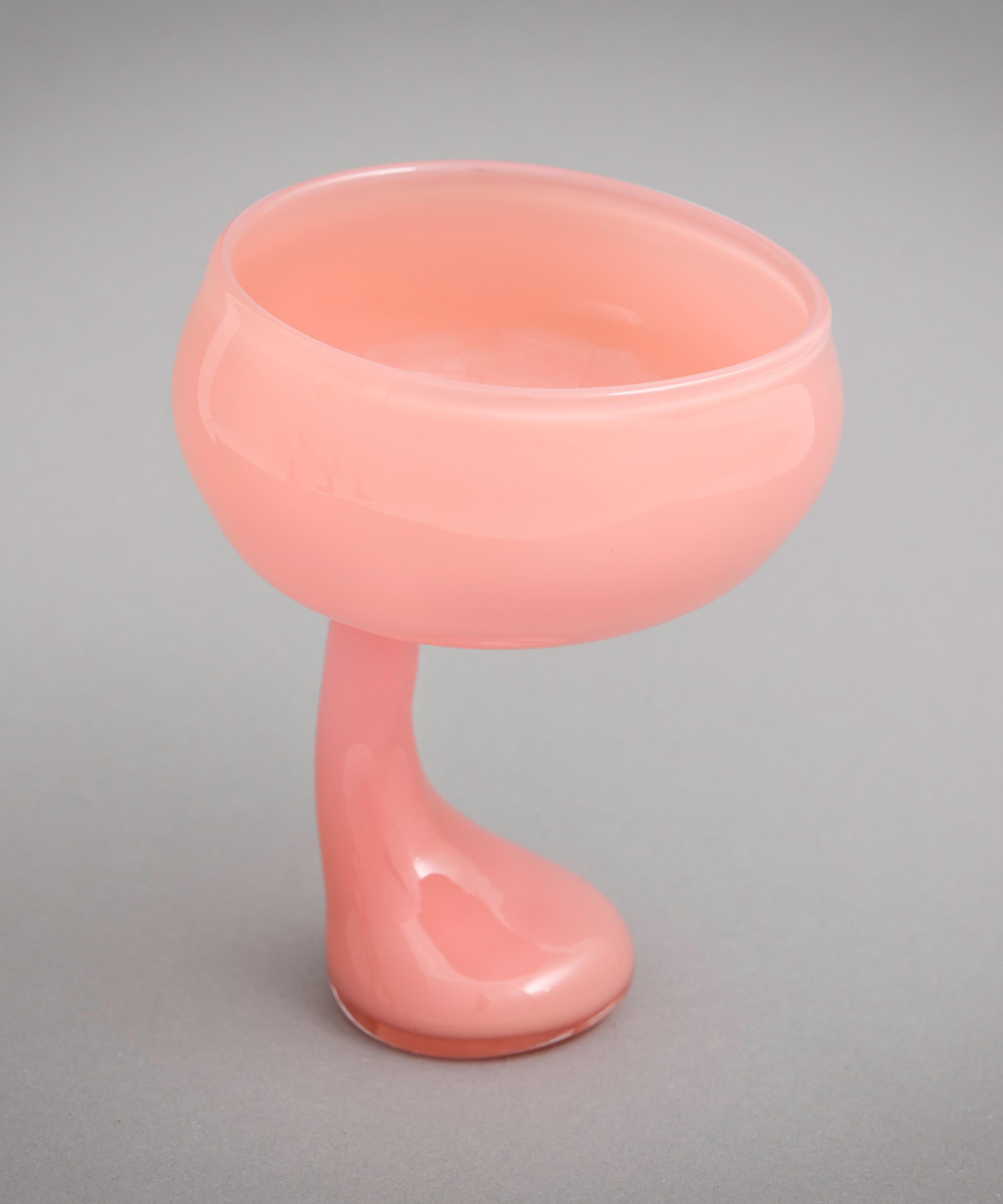 Helle Mardahl Bon Bon Cocktail Glass In Bubblegum/bubblegum