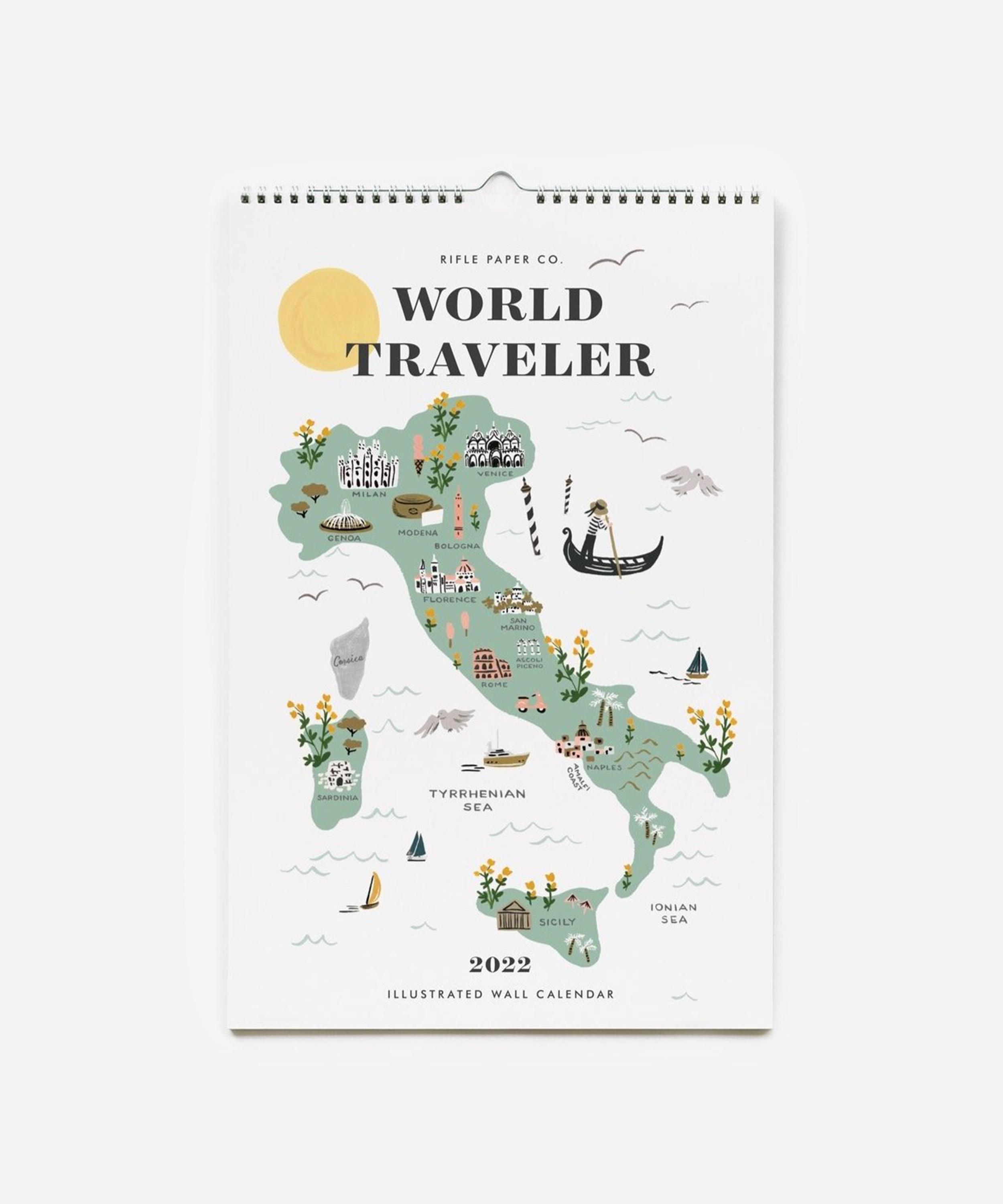World Traveller Wall Calendar 2022 | Liberty