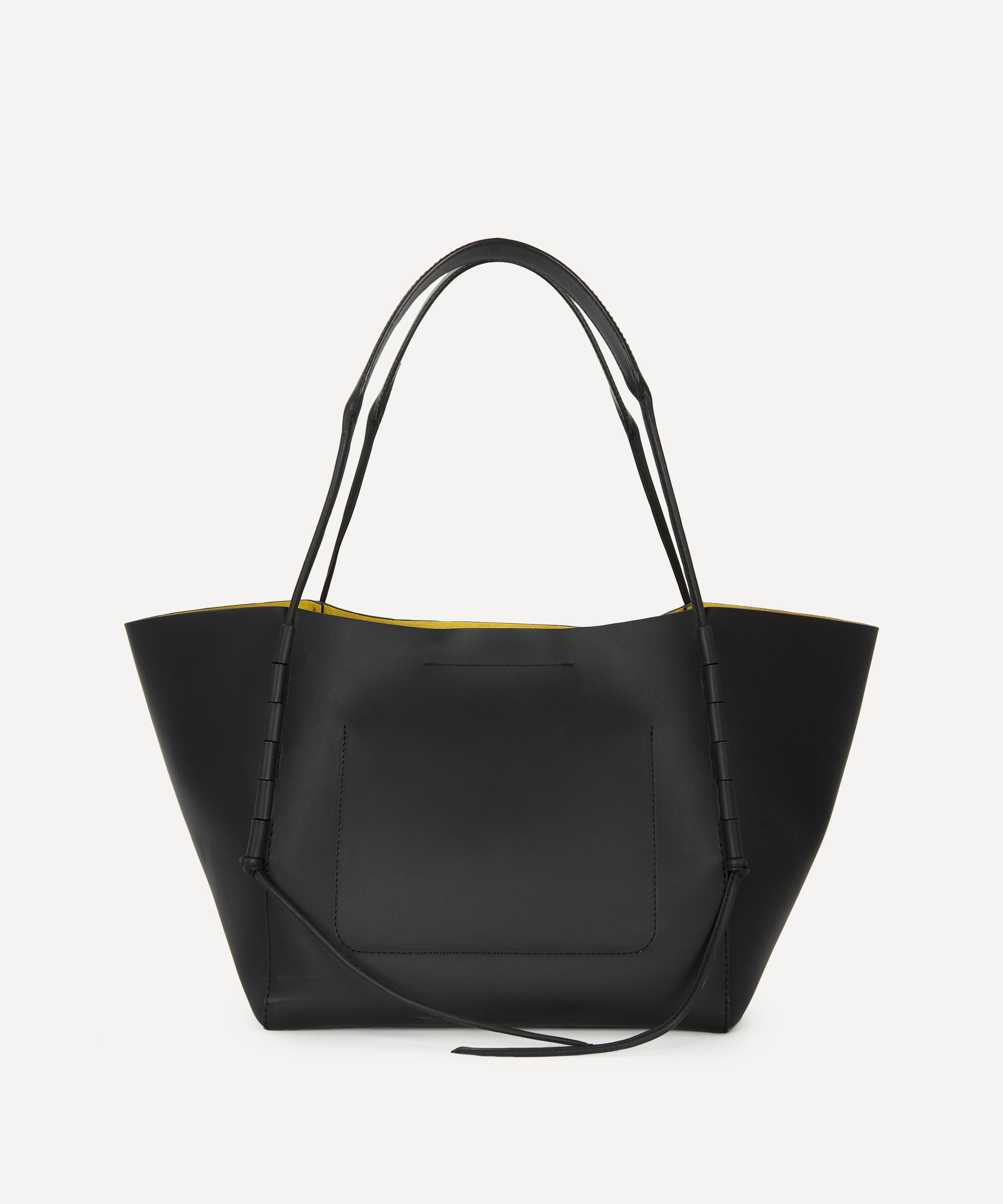 DRIES VAN NOTEN トートバッグ　17-18AW バック Dries Van Noten Leather Tote Bag In Black