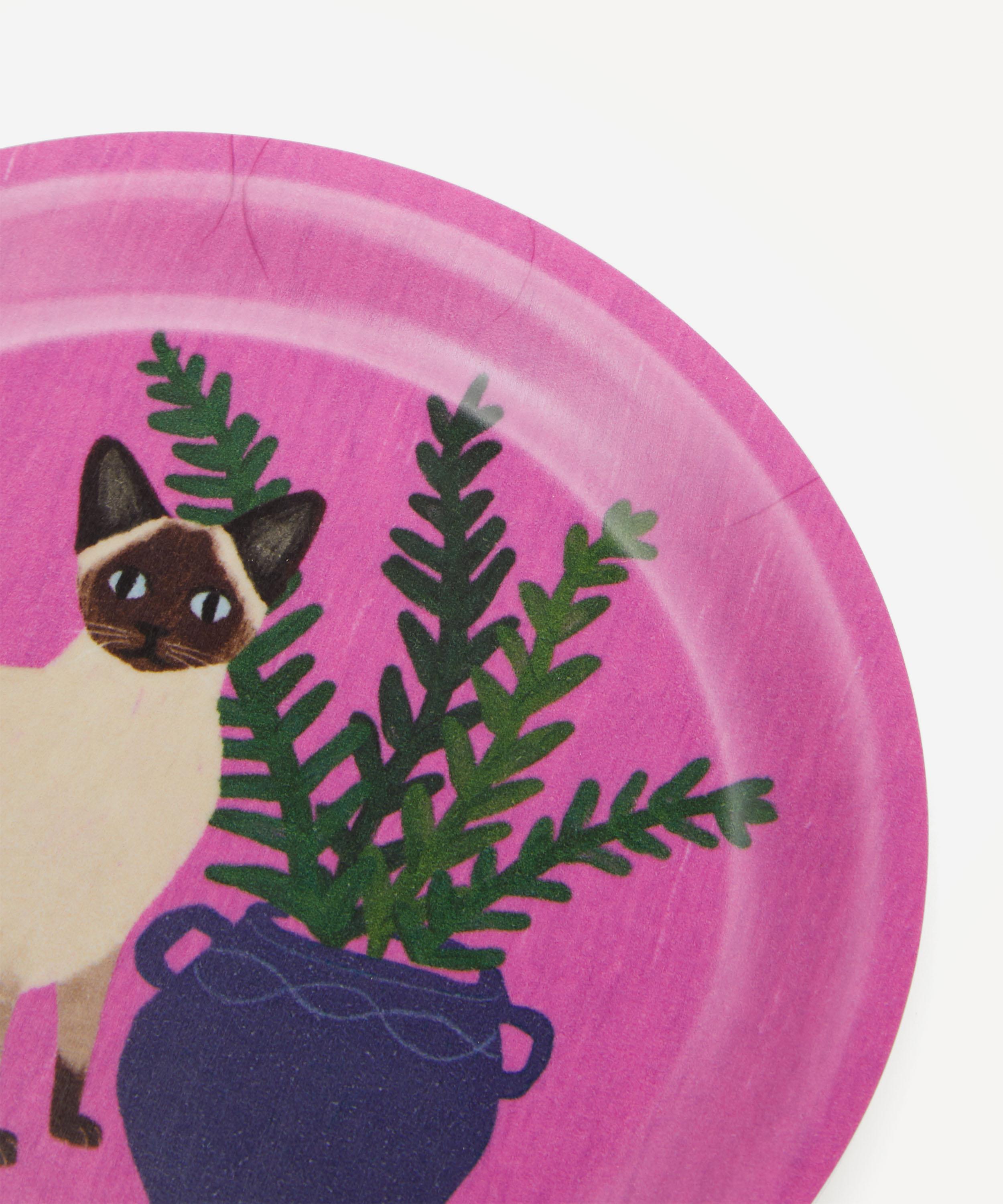 Siamese Cat Mini Birch Wood Tray Liberty