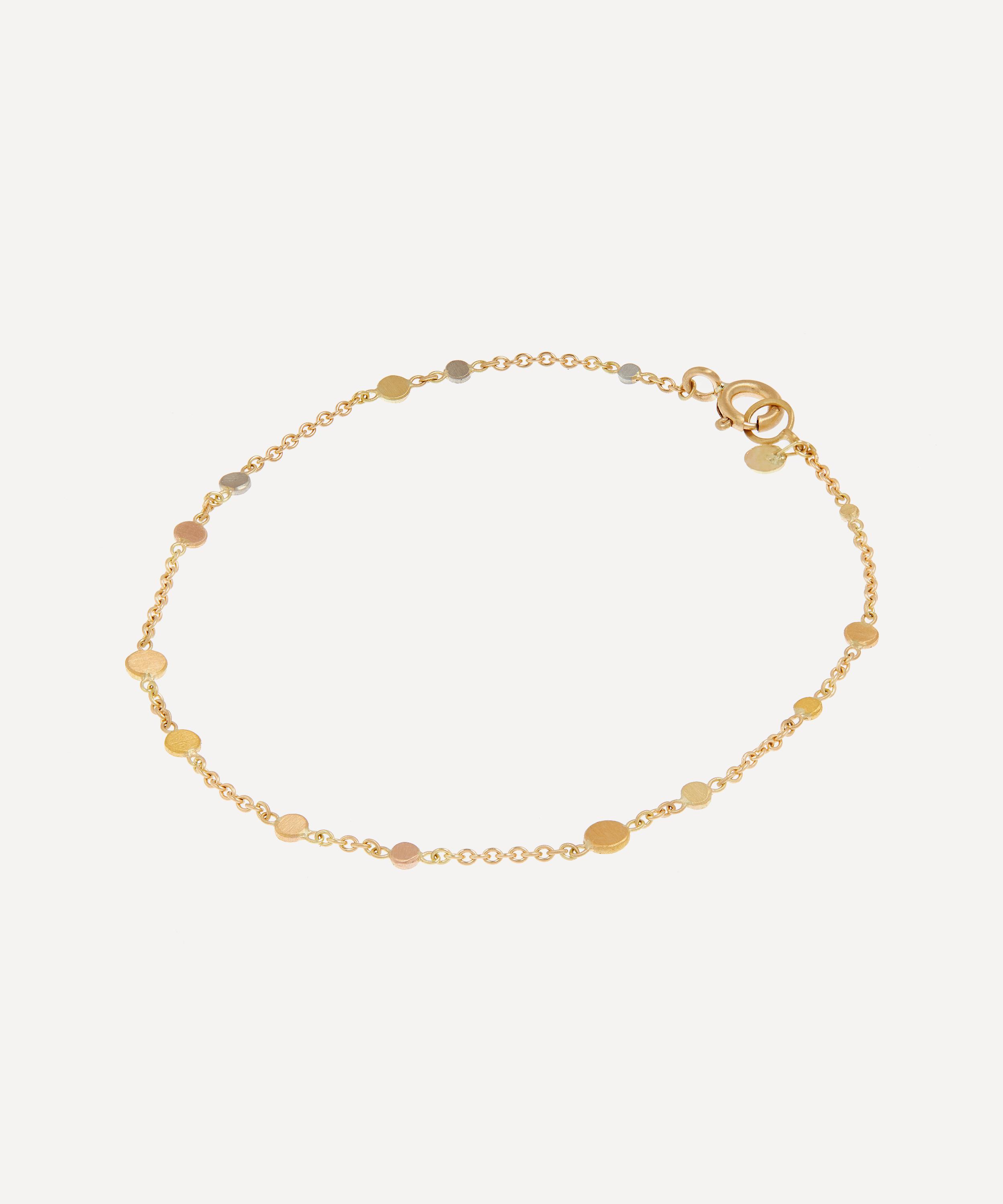 SIA TAYLOR SIA TAYLOR 18CT-24CT RAINBOW GOLD SCATTERED DUST BRACELET 000728597