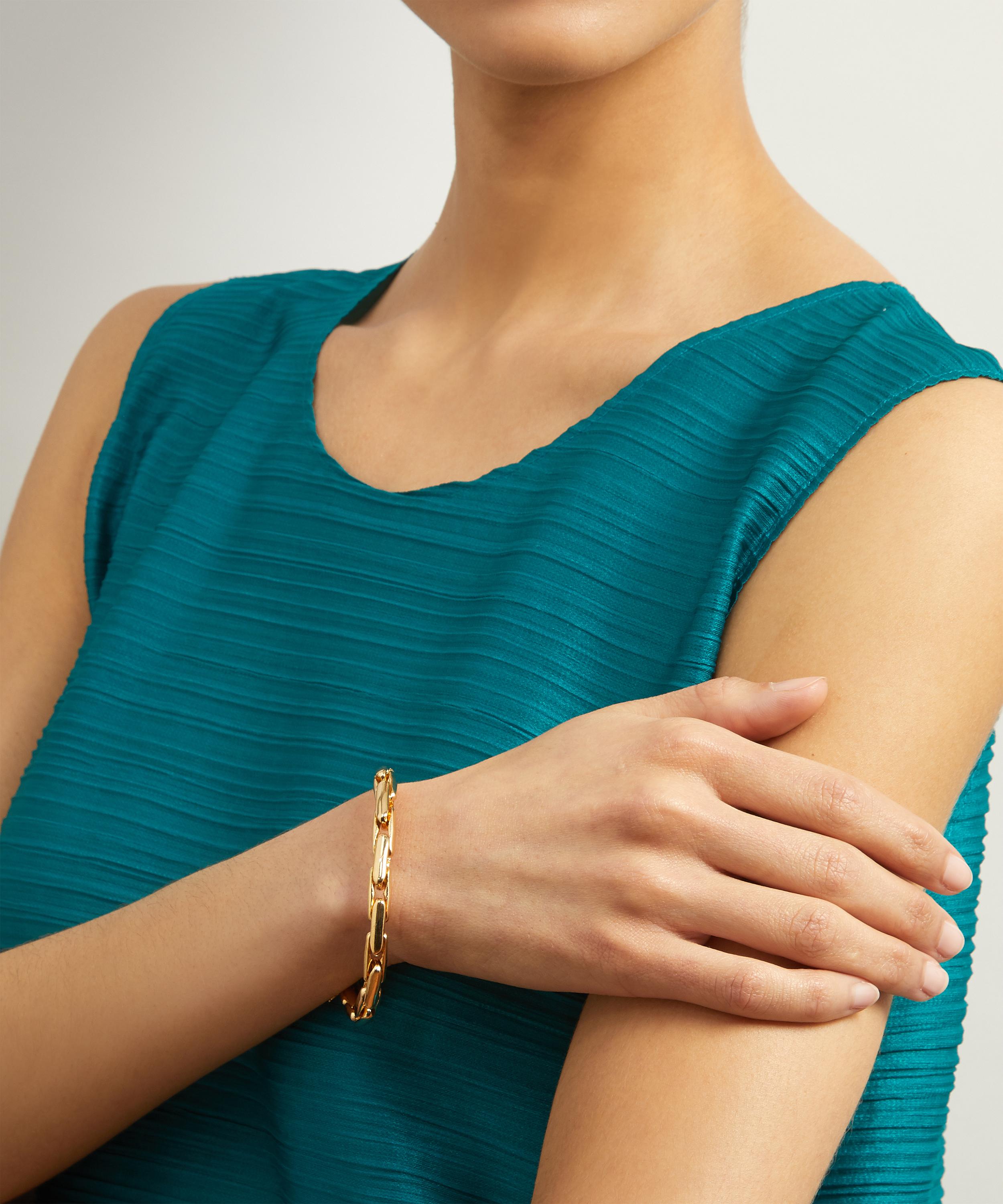 Martha Calvo Gold-plated Gilda Chain Bracelet In Gold