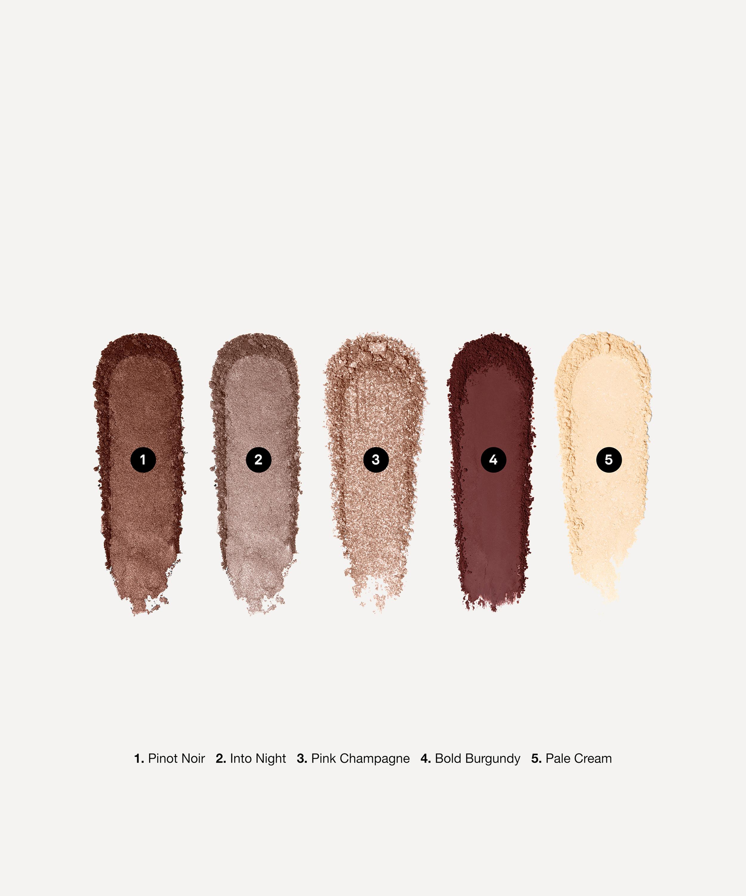 Bobbi Brown The Essential Multicolour Eye Shadow Palette In Bold Burgundy In Bold Burgundy
