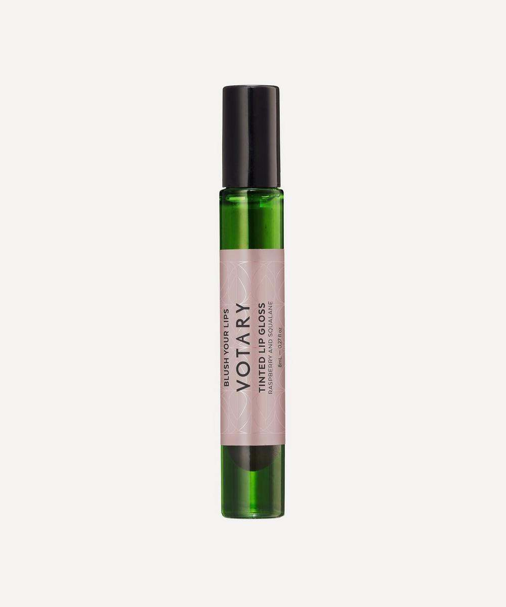 VOTARY TINTED LIP GLOSS RASPBERRY AND SQUALANE 8ML,000730145