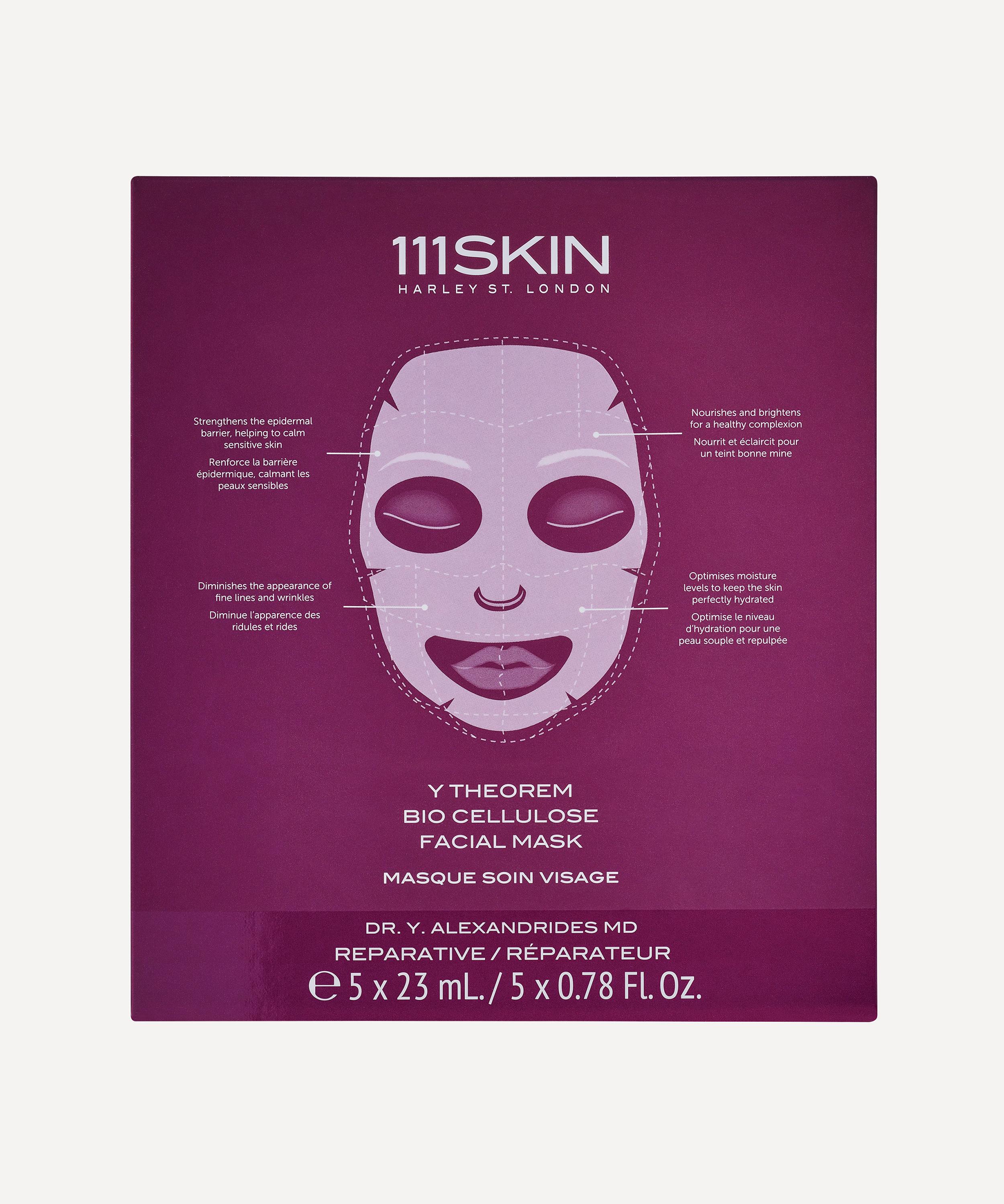 111SKIN 111SKIN Y THEOREM BIO CELLULOSE FACIAL MASKS BOX OF 5