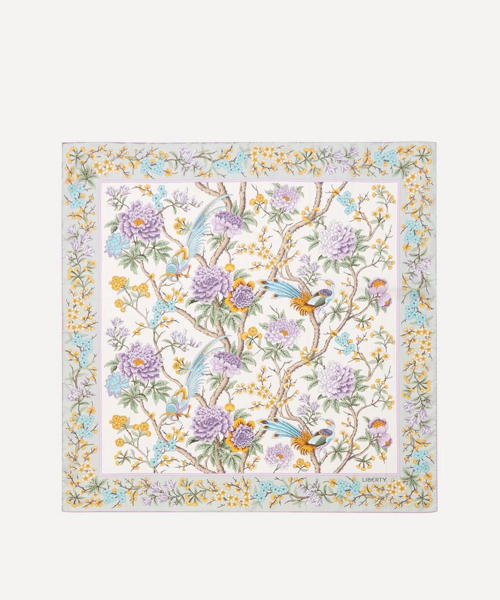 Liberty - Elysian Paradise 90 x 90cm Silk Twill Scarf image number 0