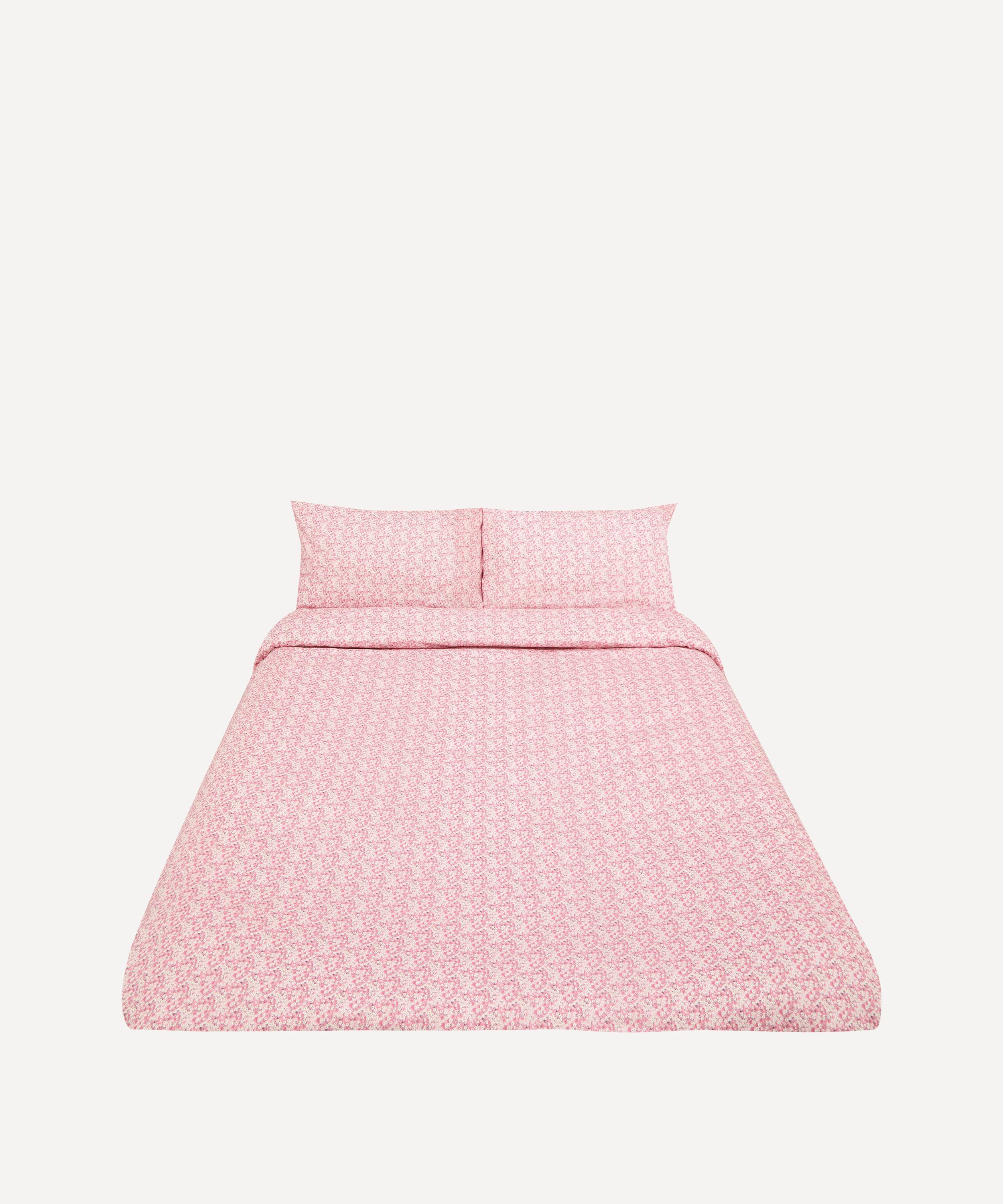 Coco & Wolf Mitsi Valeria Super King Duvet Cover Set In Pink