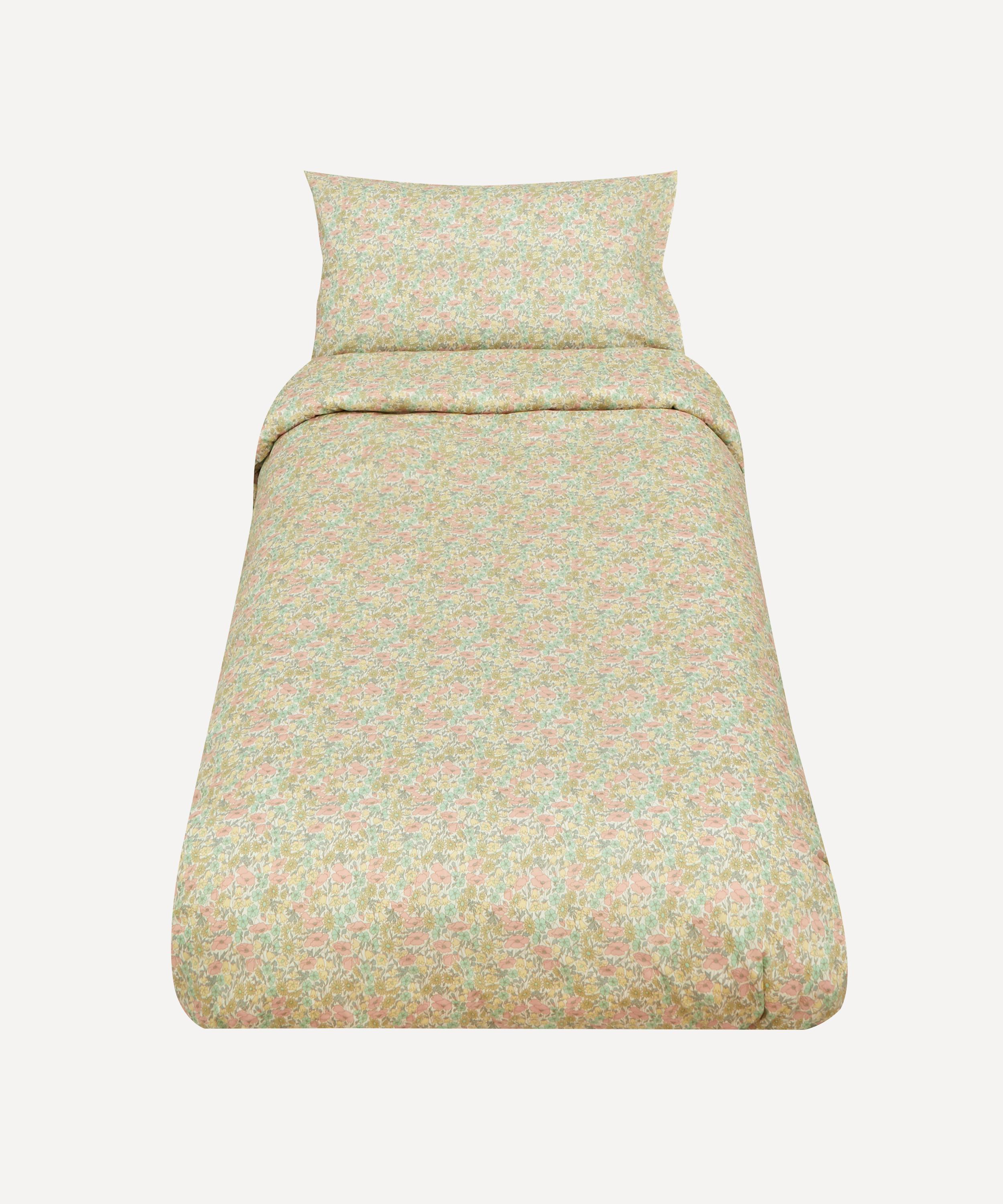 Coco & Wolf Poppy And Daisy Single Duvet Cover Set In Yellow