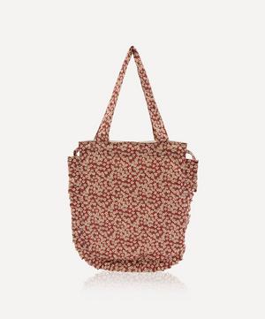 Ffion Frilled Cotton Tote Bag