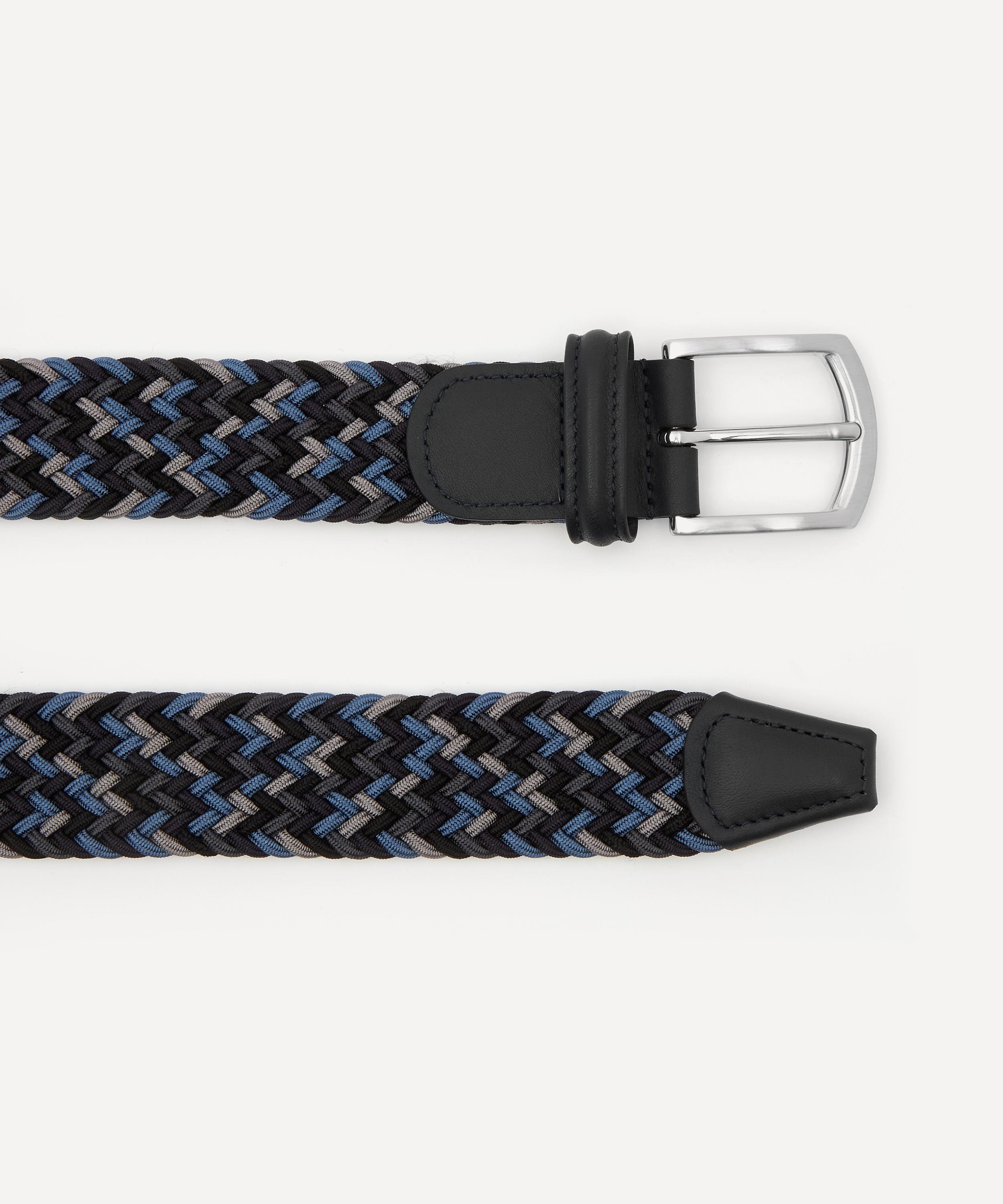 Anderson's Andersons Woven Textile Belt In Blue