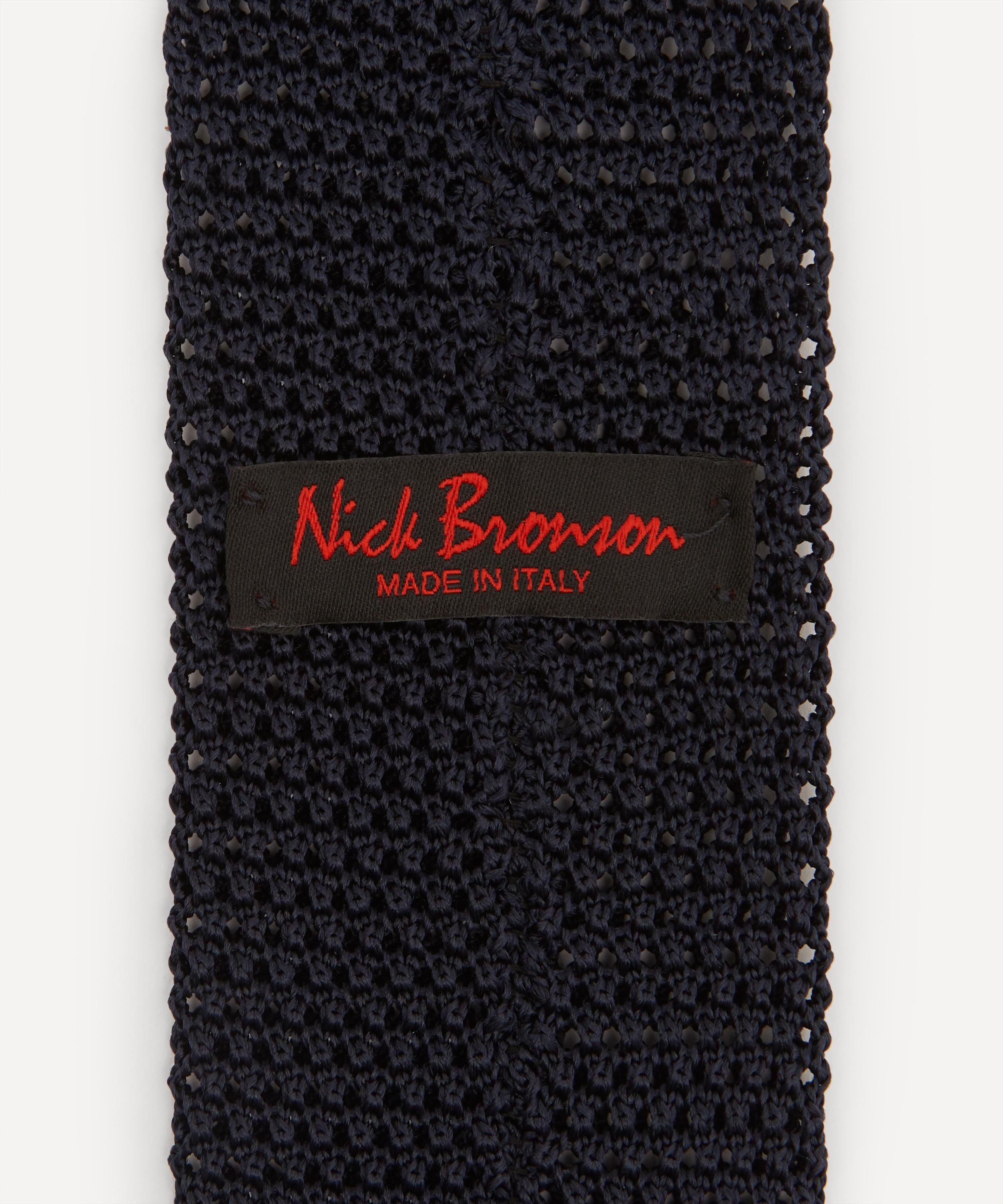 nick bronson knitted tie