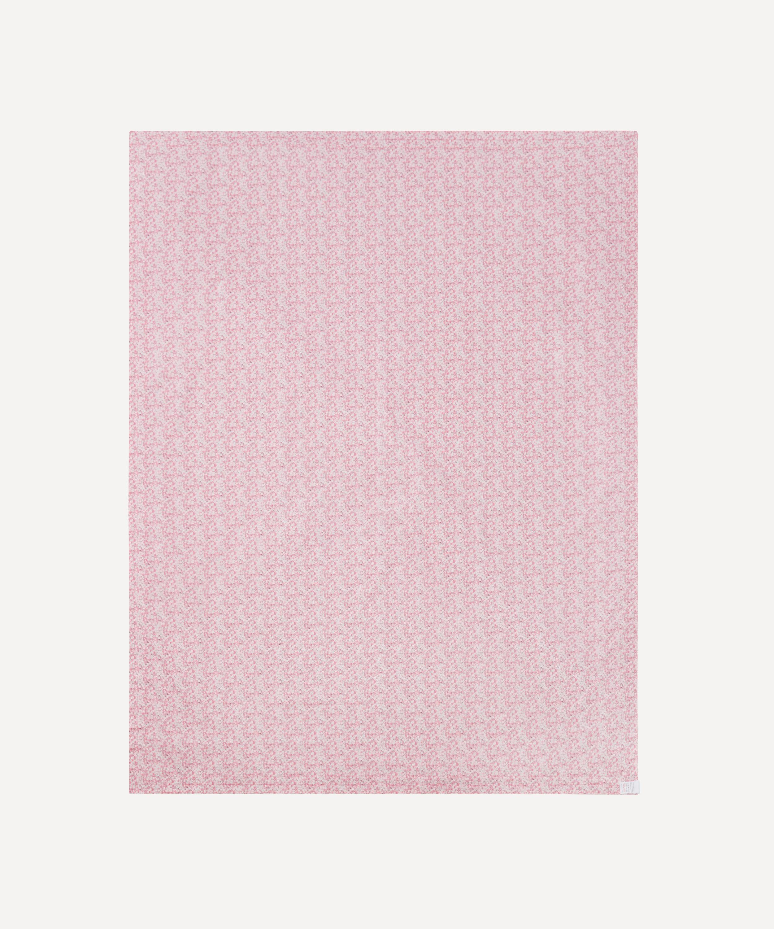 Coco & Wolf Mitsi Valeria And Wiltshire Bud Stitch Edge Tablecloth In Pink