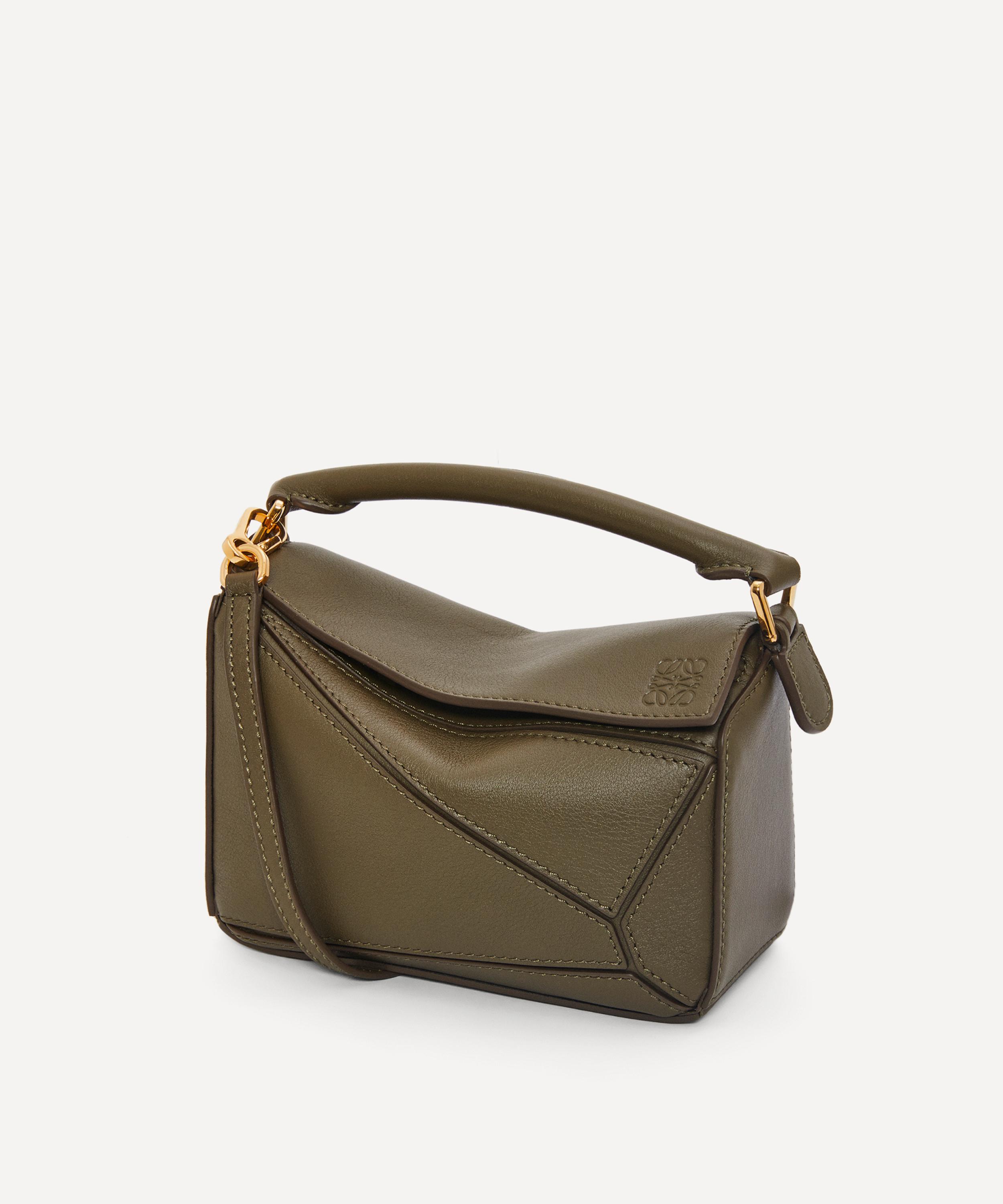 Loewe Mini Puzzle Leather Shoulder Bag