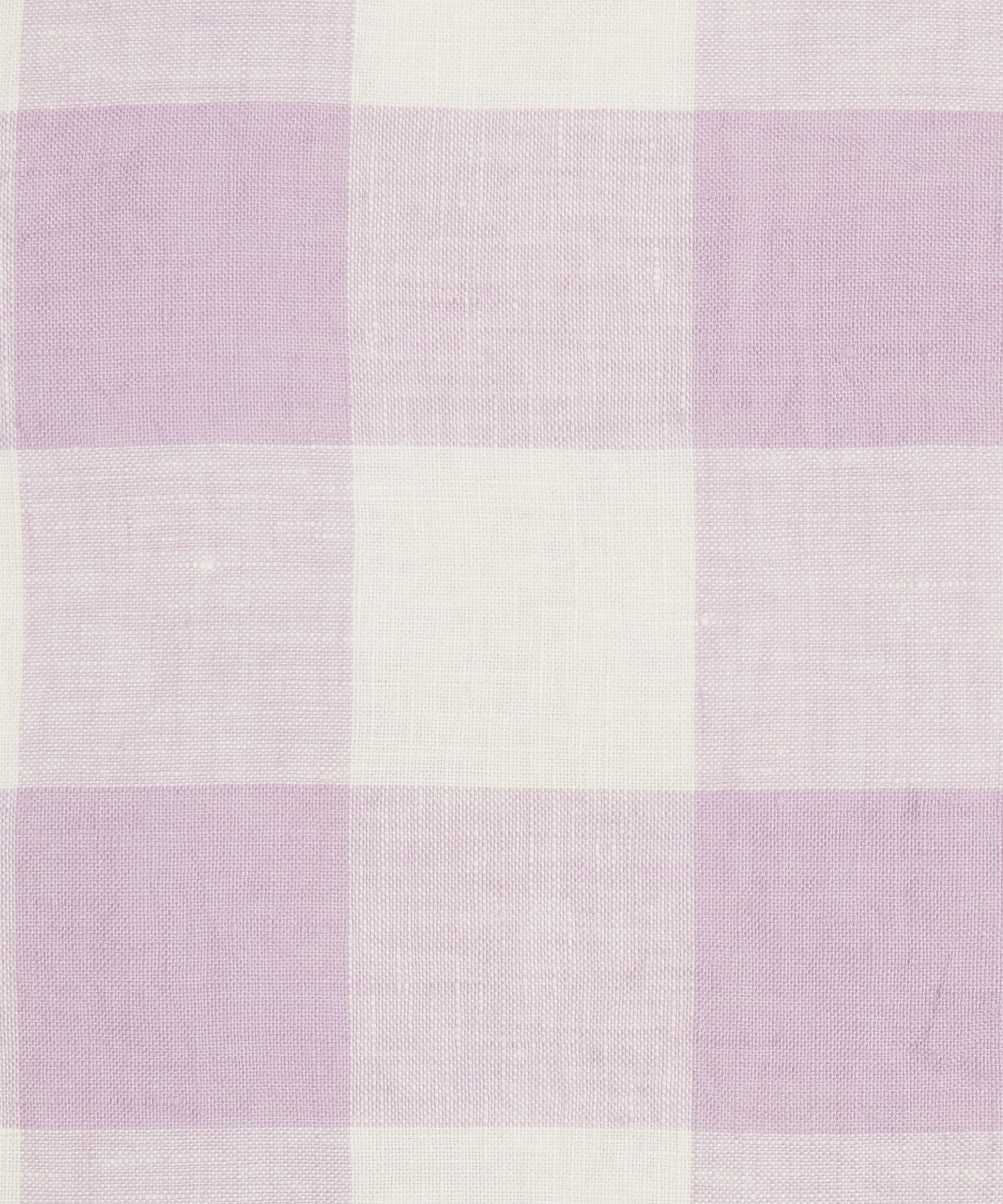 Shop Society Of Wanderers Lilac Gingham Cushion Cover