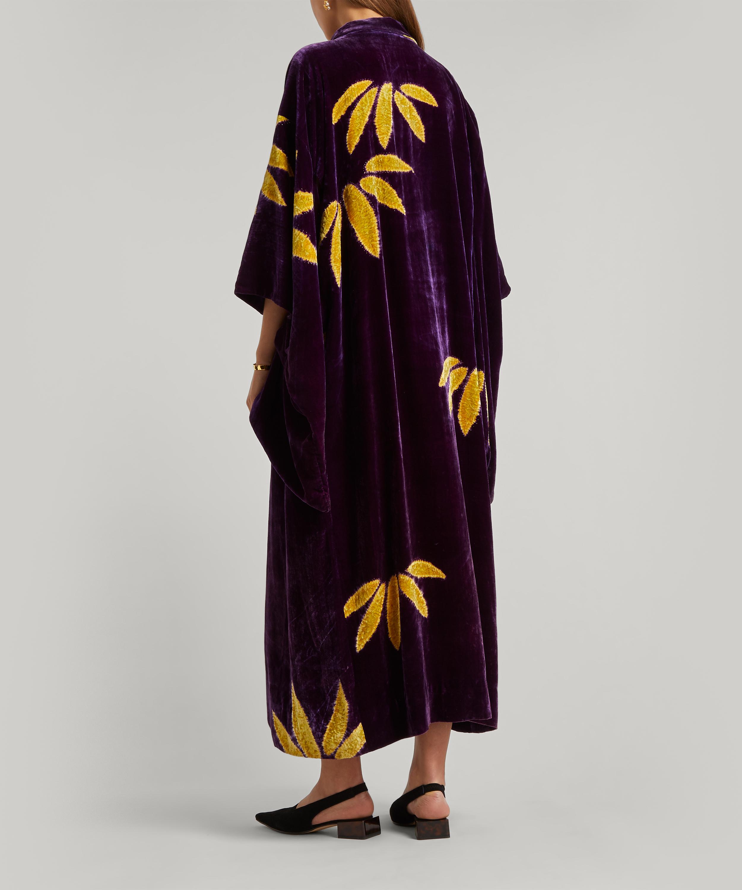 DESIGNER VINTAGE DESIGNER VINTAGE WOMEN'S 20'S COUTURE VELVET COAT 000733116