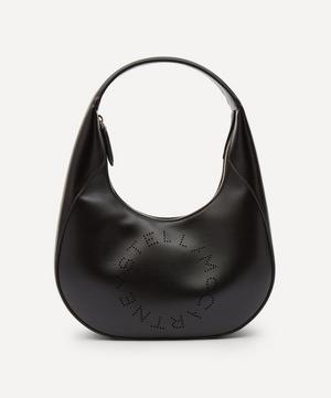 Stella Logo Small Faux Leather Shoulder Bag