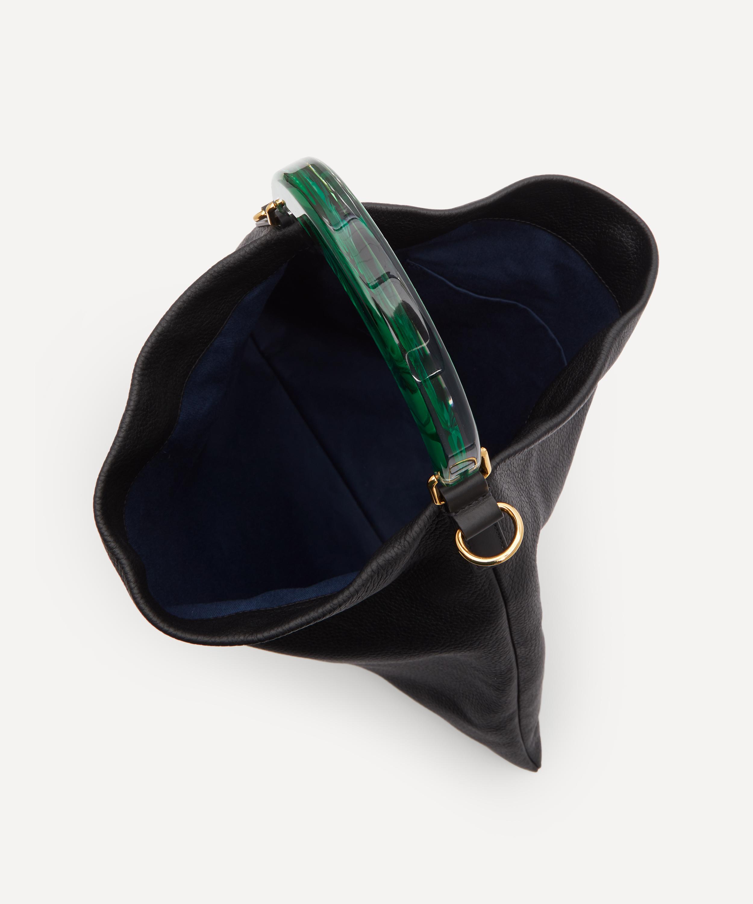 MARNI HOBO LEATHER HANDBAG 000733604