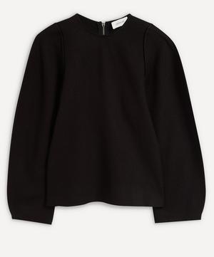 Jersey Large-Sleeve Sweatshirt