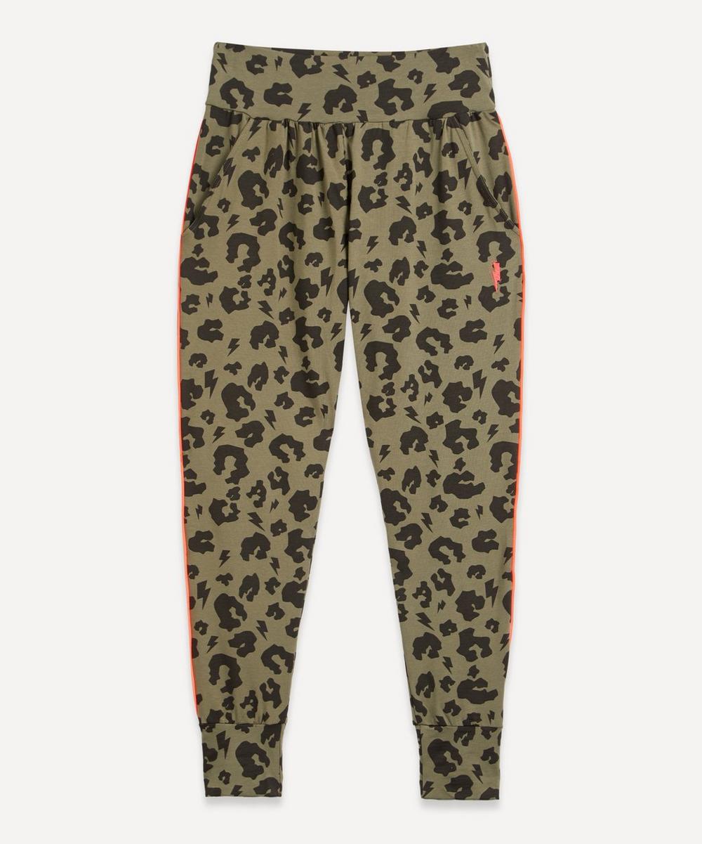 Scamp and Dude - Leopard Slouch Joggers image number 0