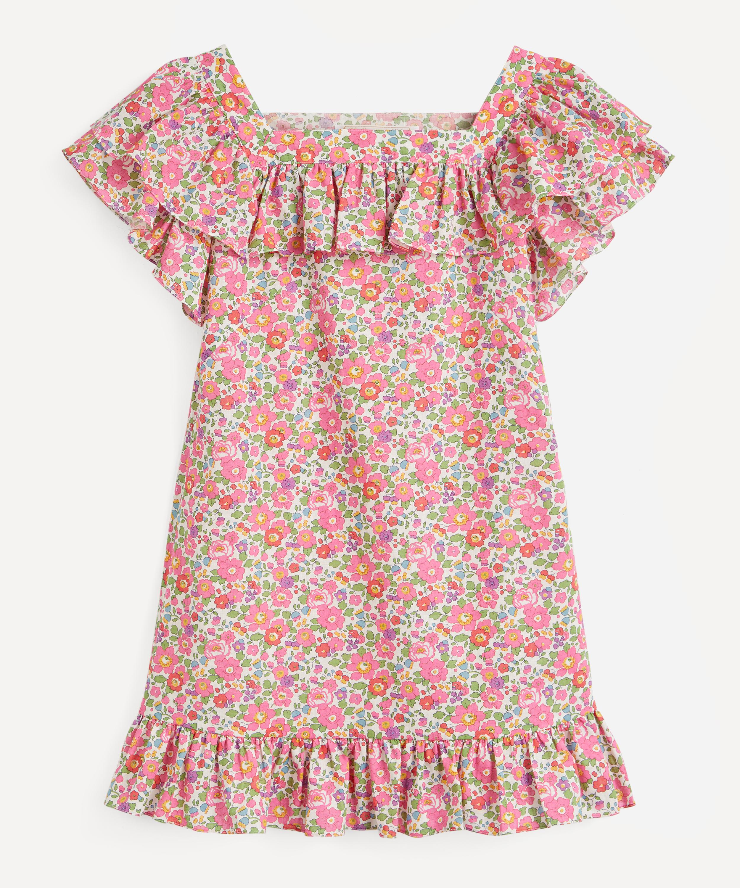 The Cry Baby Dress In Liberty Fabrics Betsy Linen Liberty